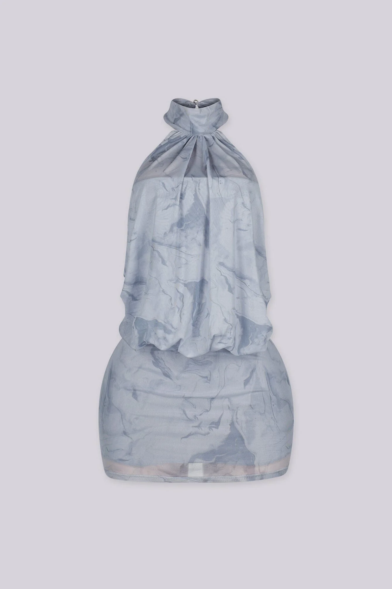 Cloud Nine Halter Mini Dress - Image 3