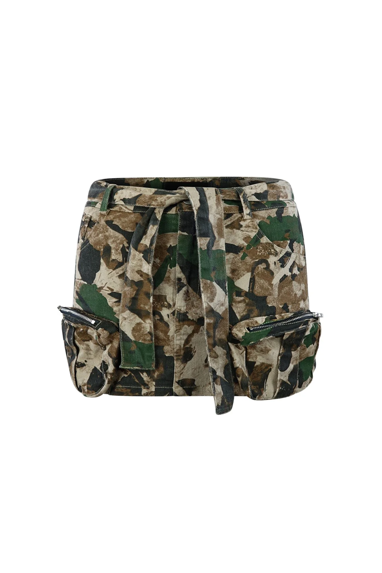 Come And Go Cargo Pocket Mini Skirt - Image 5