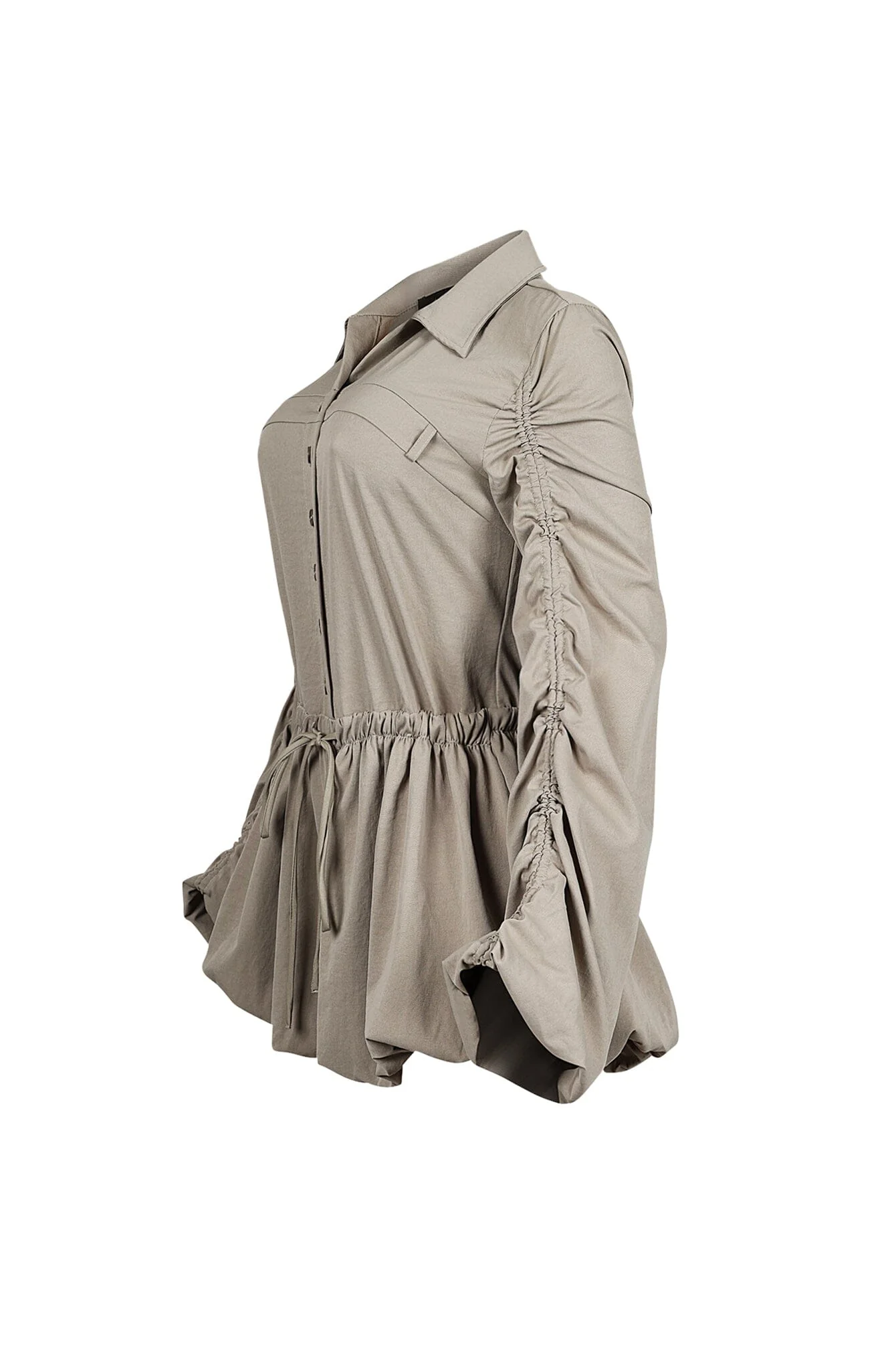 Con estilo Long Sleeve Cargo Romper - Image 10