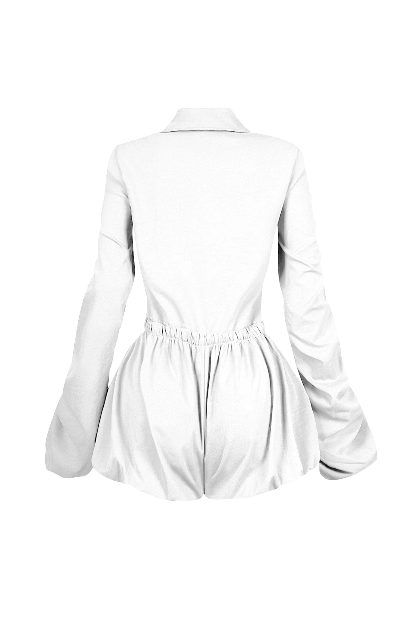 Con estilo Long Sleeve Cargo Romper - Image 14
