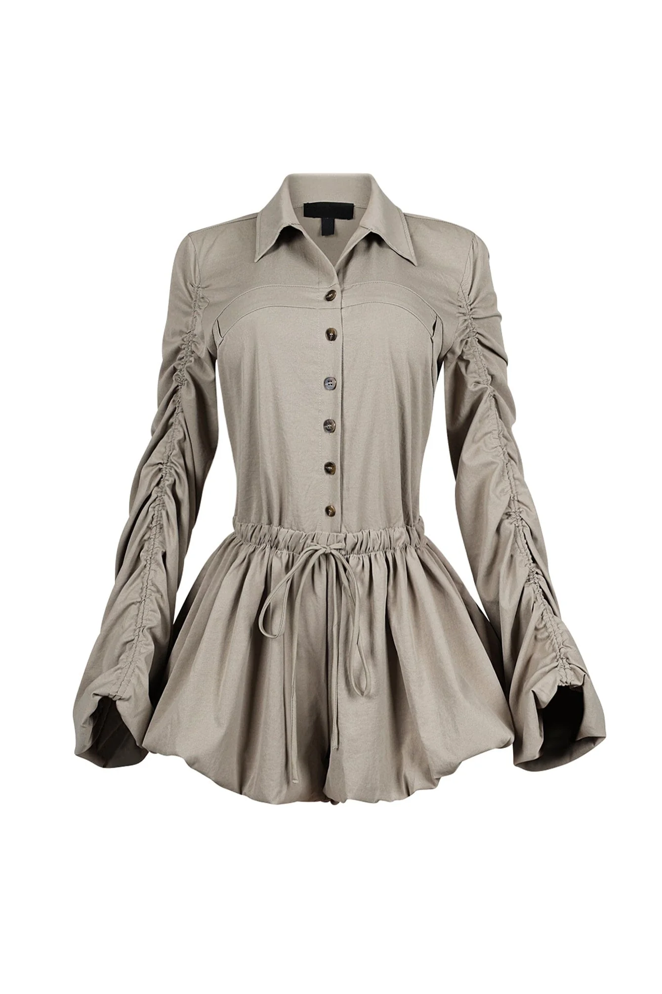 Con estilo Long Sleeve Cargo Romper - Image 7