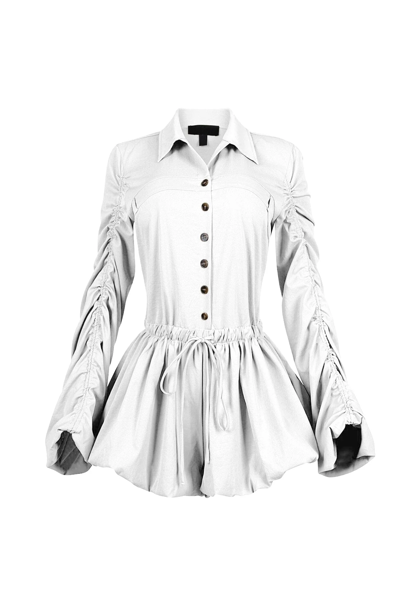 Con estilo Long Sleeve Cargo Romper - Image 8