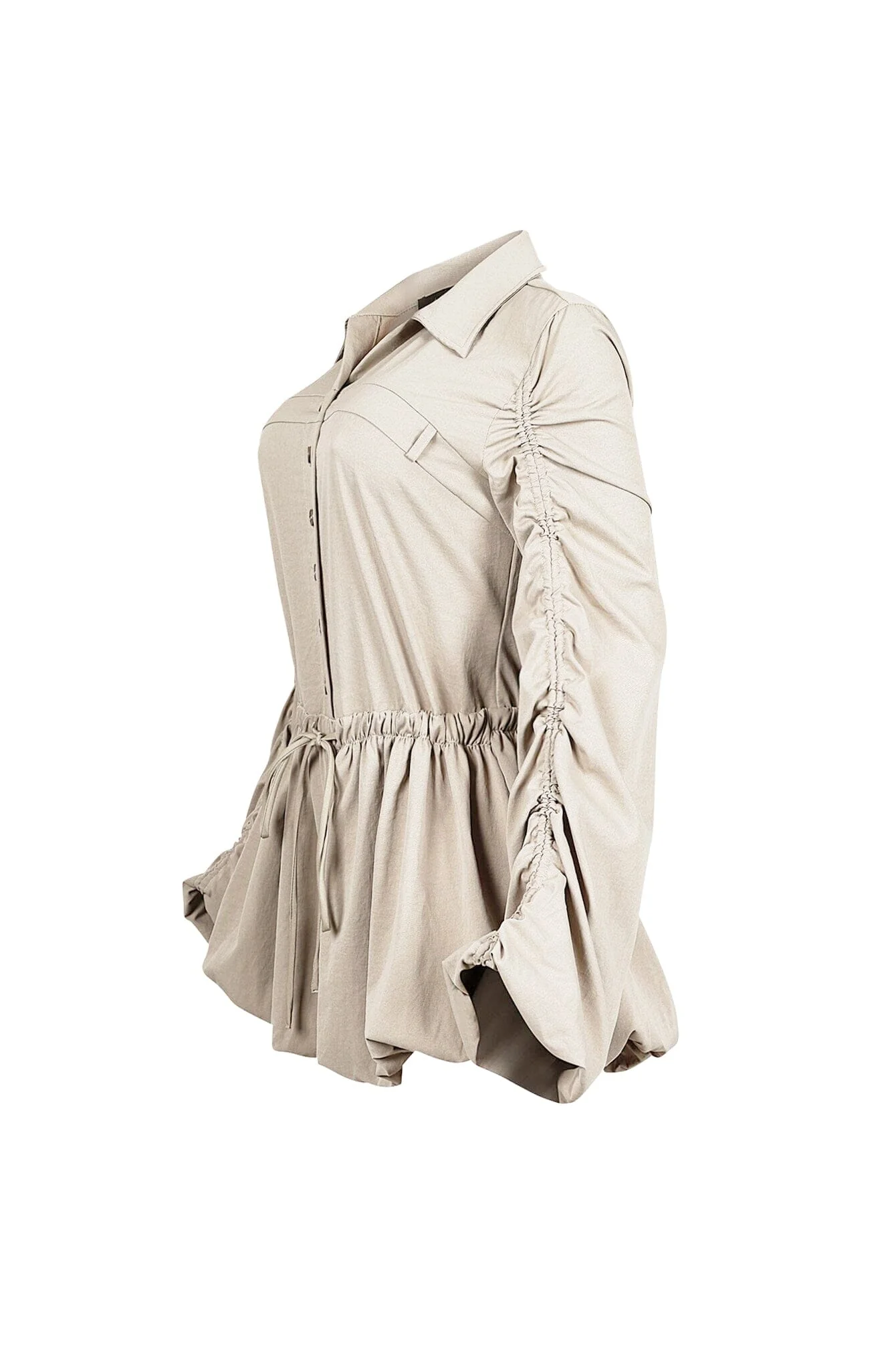 Con estilo Long Sleeve Cargo Romper - Image 9