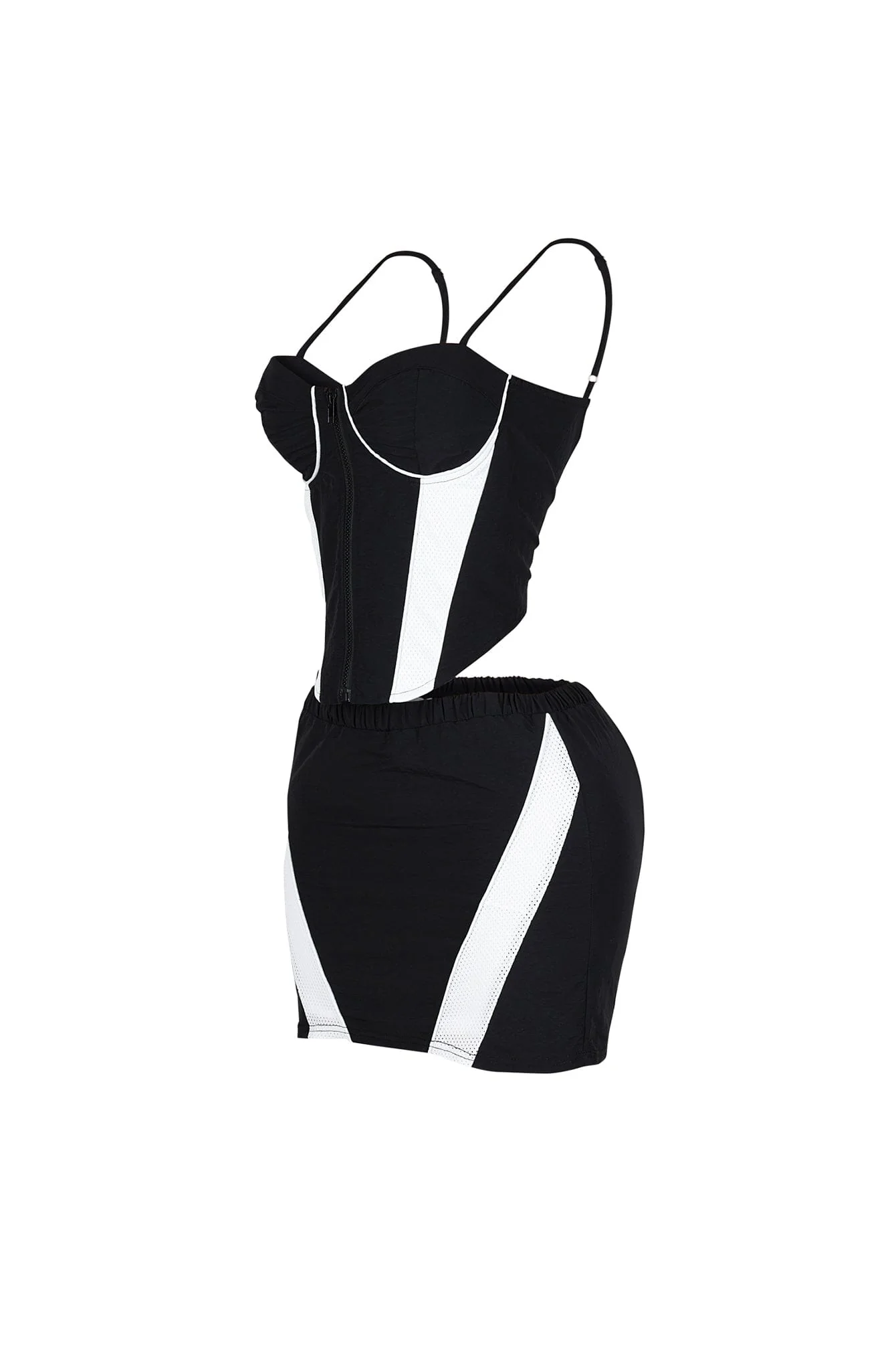 Cookie Bustier Windbreaker & Skirt SET - Image 5