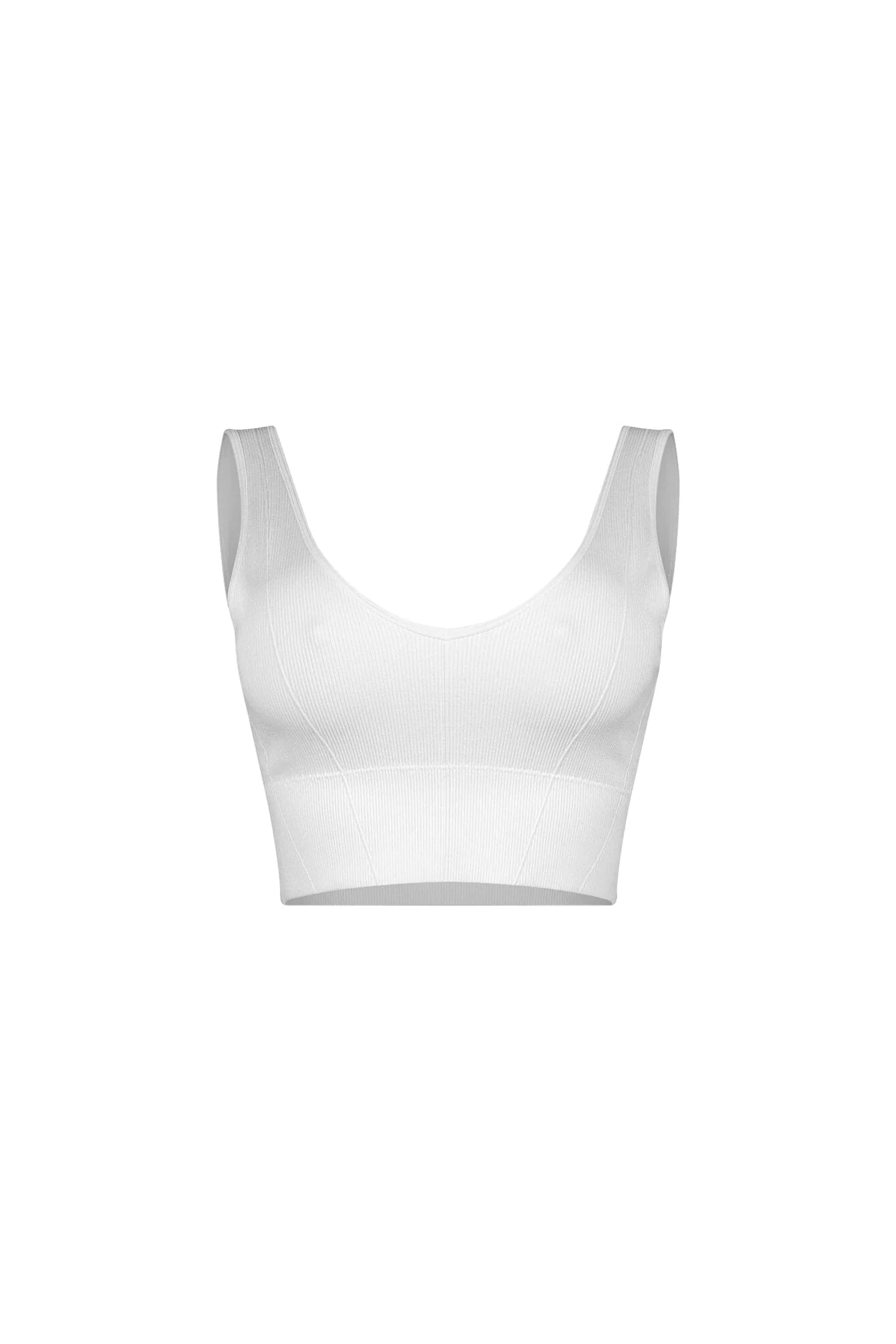 Coreform Ribbed V Neck Tank Top - Image 9