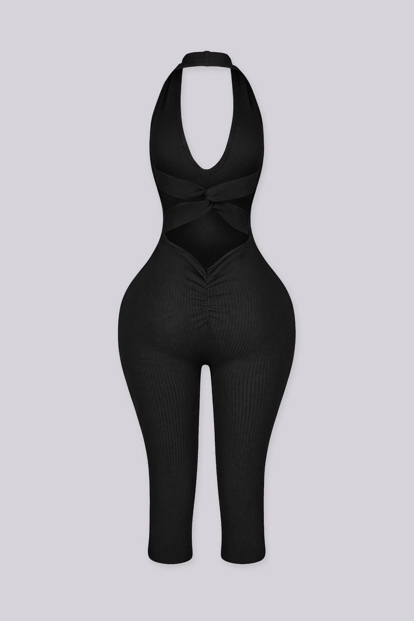 Off Duty Twist Capri Jumpsuit - Image 4