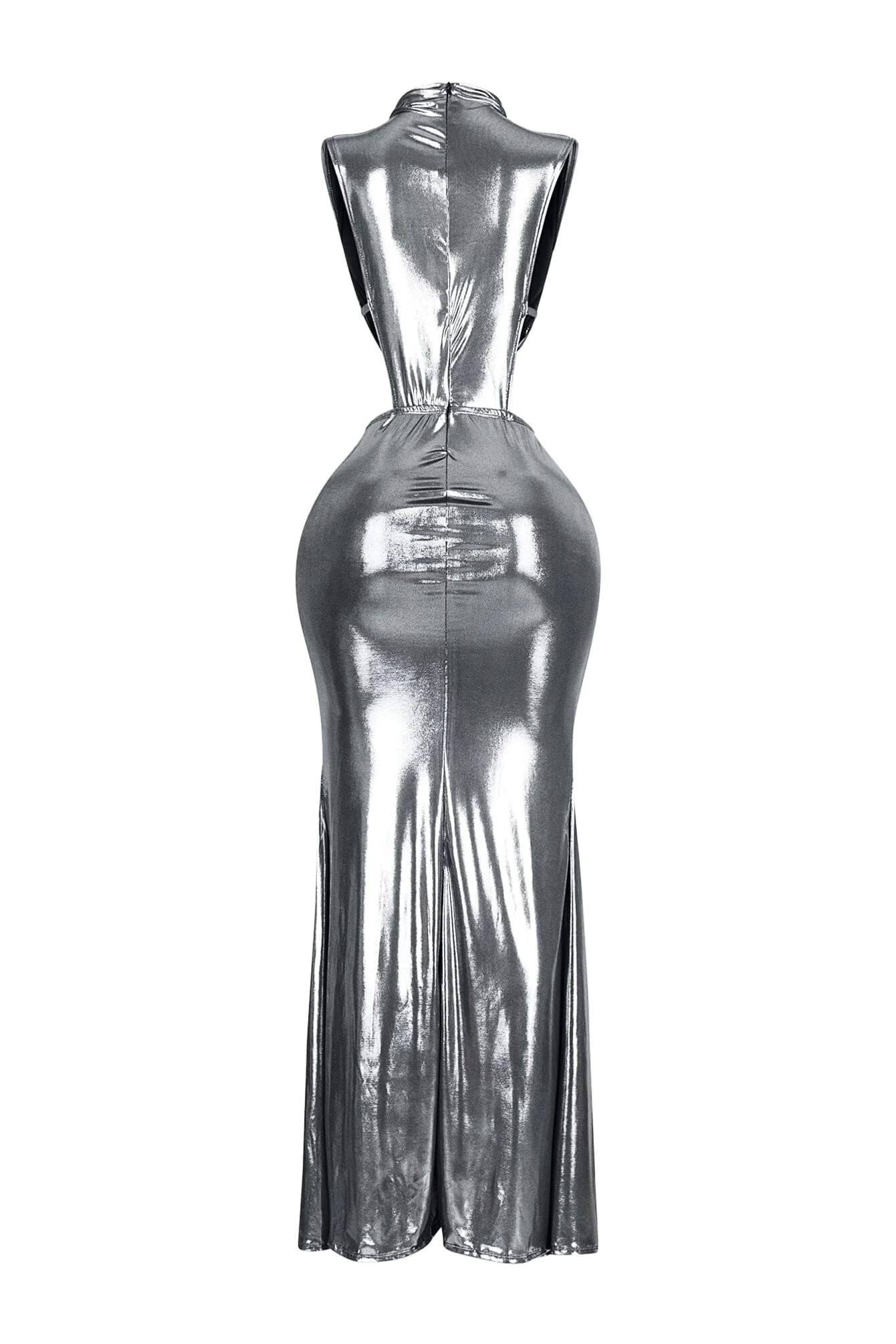 Cypher Foil Maxi Dress - Image 5