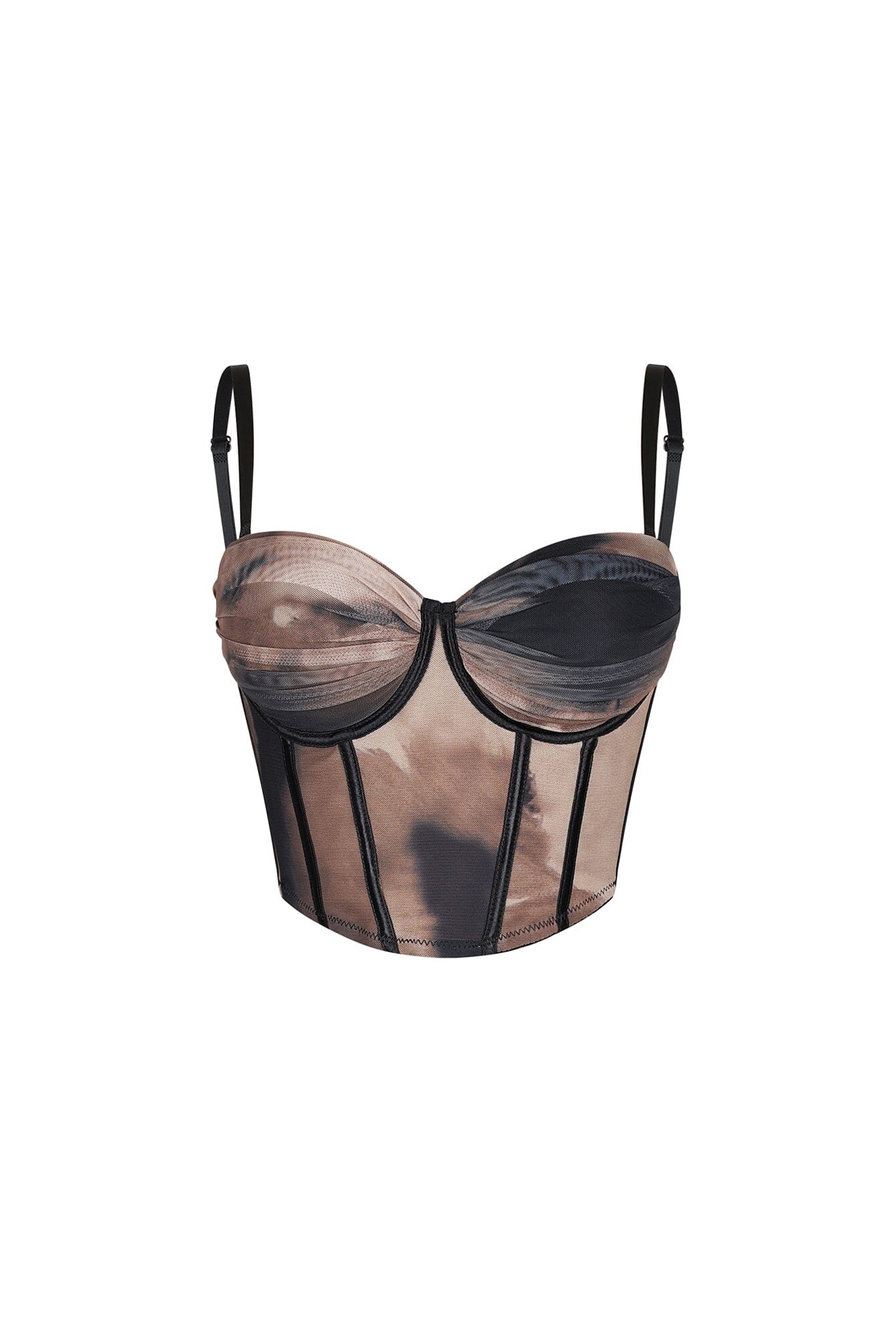 Damage Mesh Bustier Top - Image 4