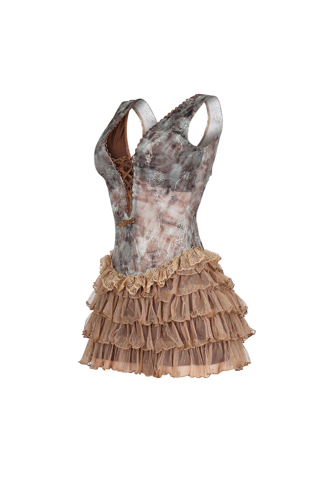 Dance in Glitter Mini Dress - Image 4