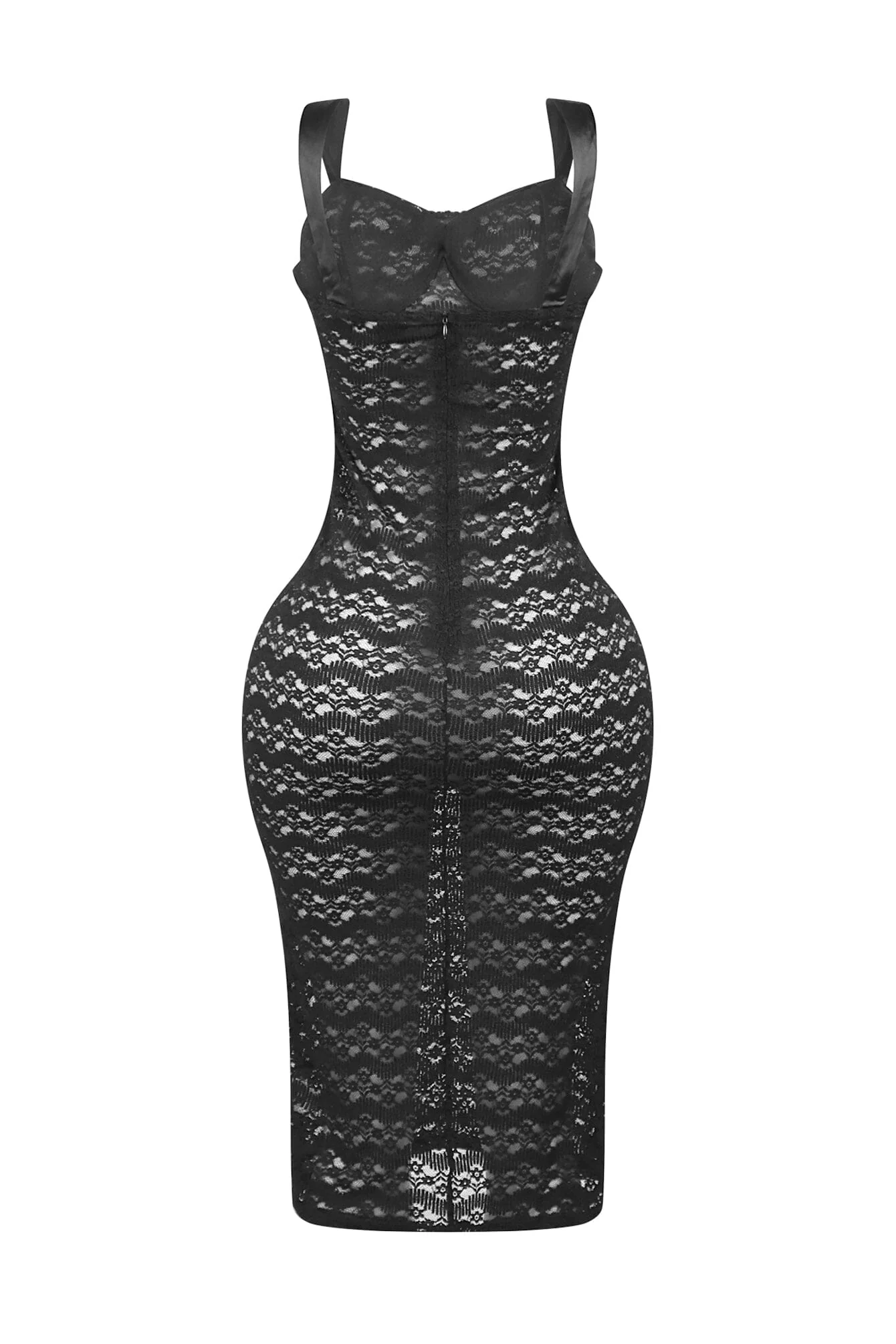 Danna Underwired Lace Long Dress - Image 4