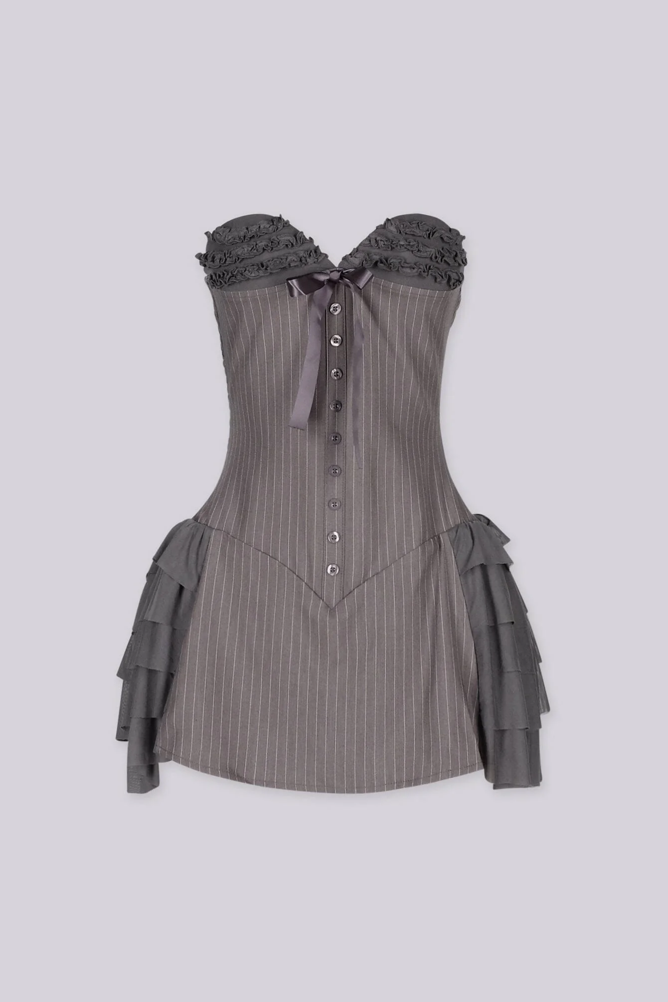 Dark Academia Mini Dress - Image 4