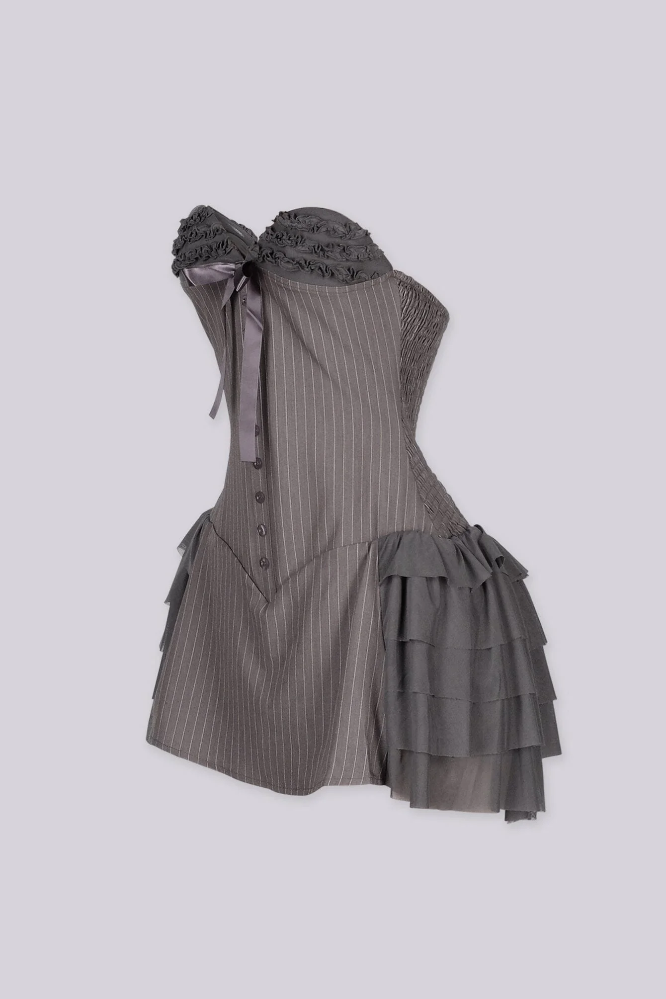 Dark Academia Mini Dress - Image 5