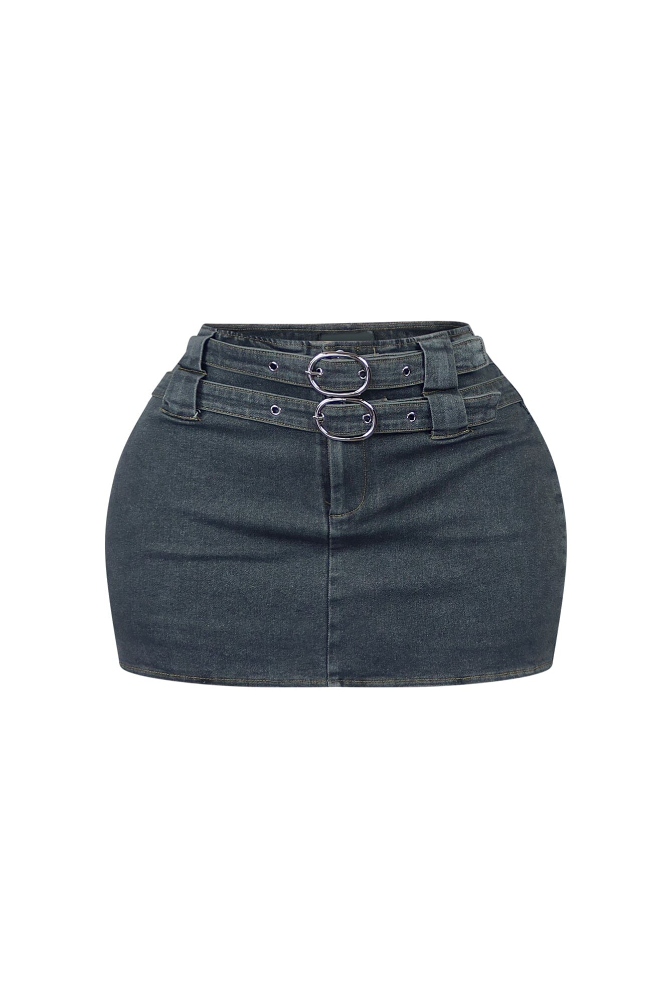 Deana Belted Mini Skirt - Image 3