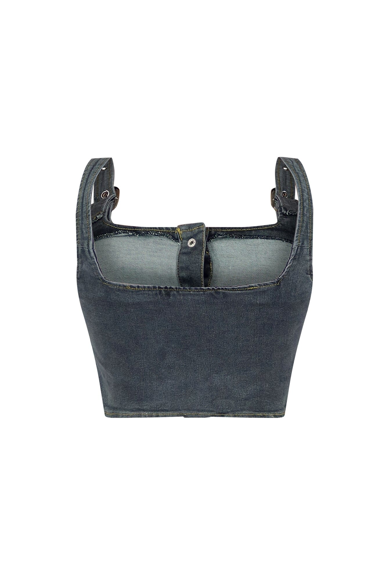 Deana Belted Straps Crop Top - Image 4