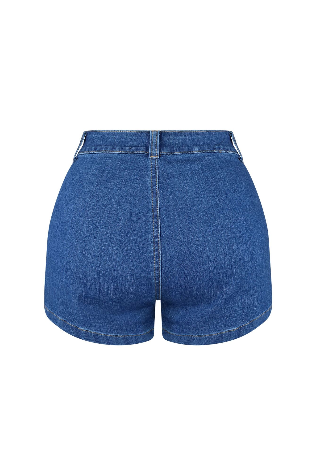 Area Code Denim Cargo Pocket Shorts - Image 3