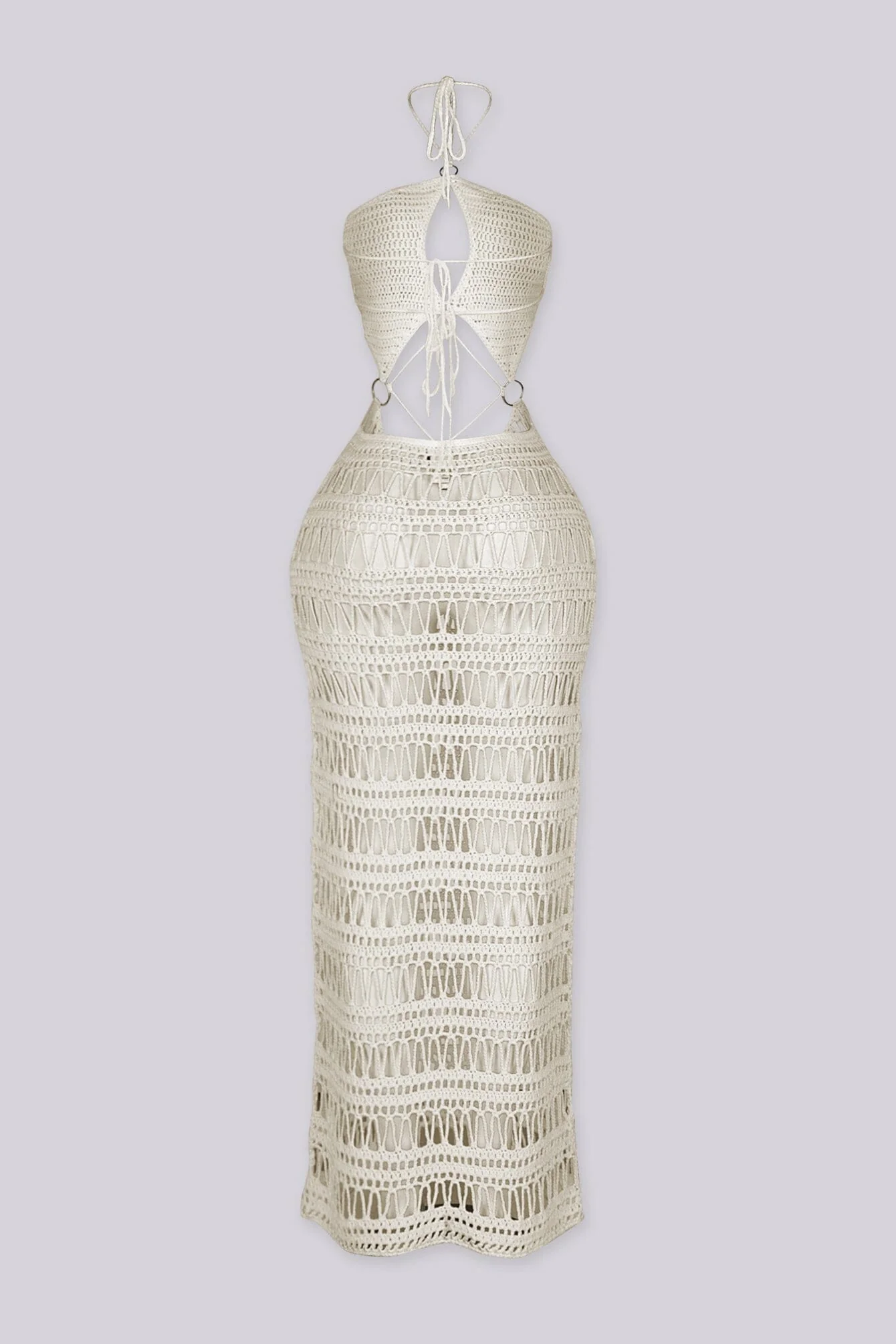 Desert Mirage Crochet Dress - Image 6