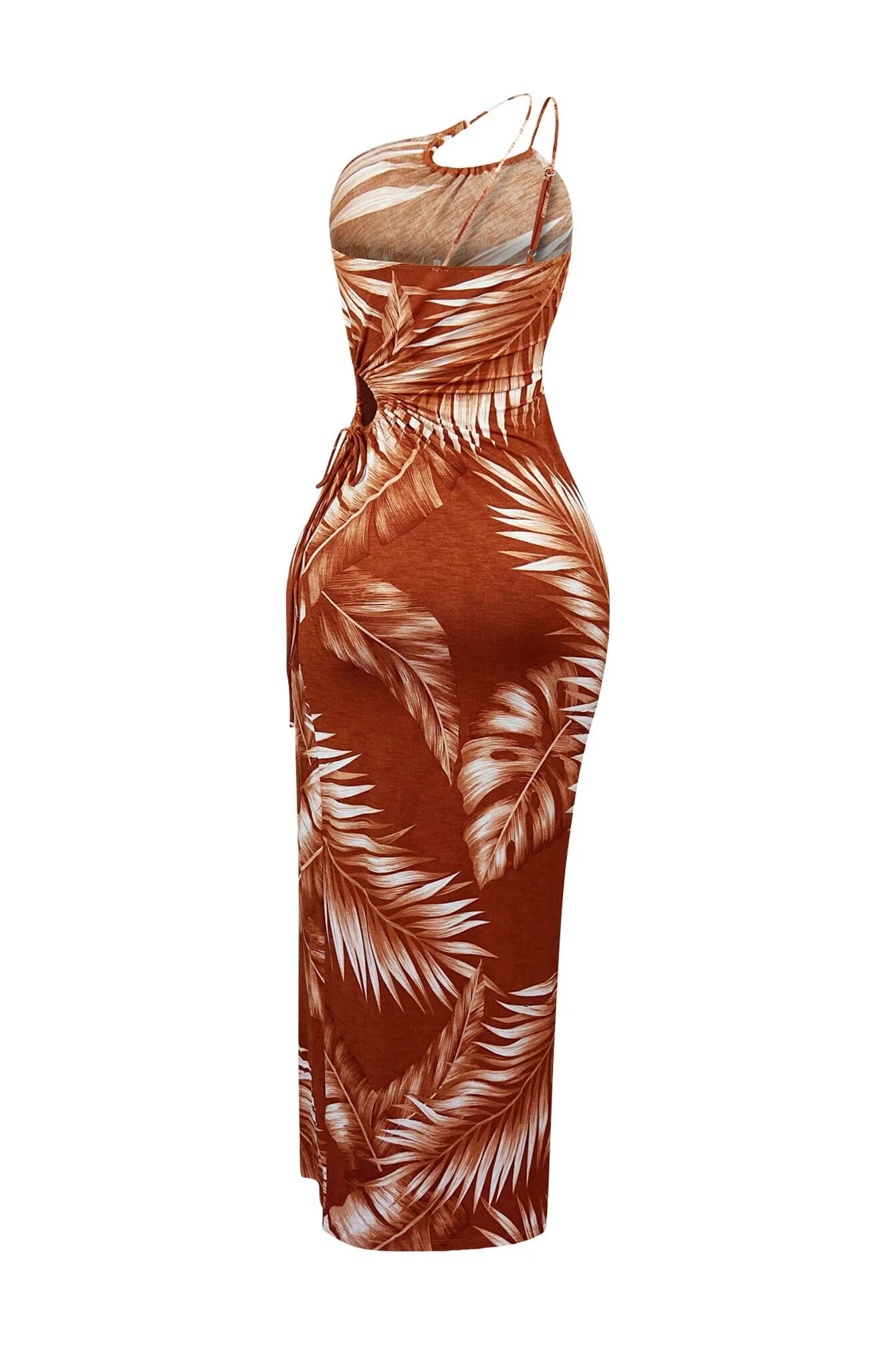 Diana Print One Shoulder Maxi Dress - Image 6