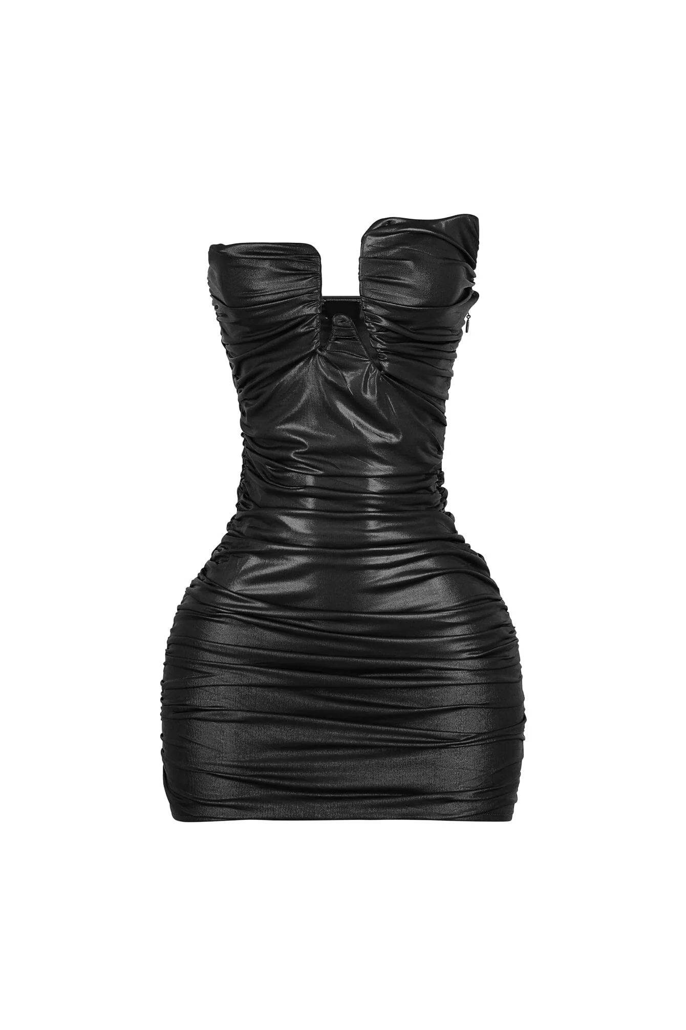 Disco Venom Ruched Tube Dress - Image 9