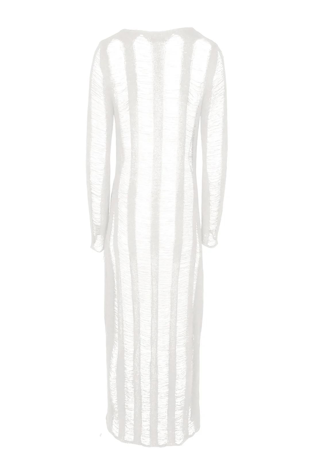 Private Island Distressed Maxi Cardigan Cover Up - Image 5