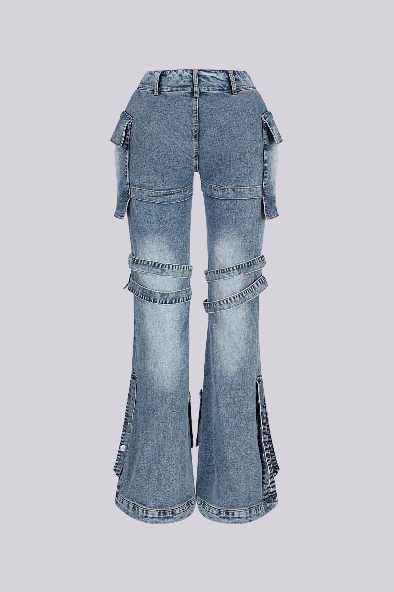 Dorothy Wide Leg Denim Jeans - Image 5