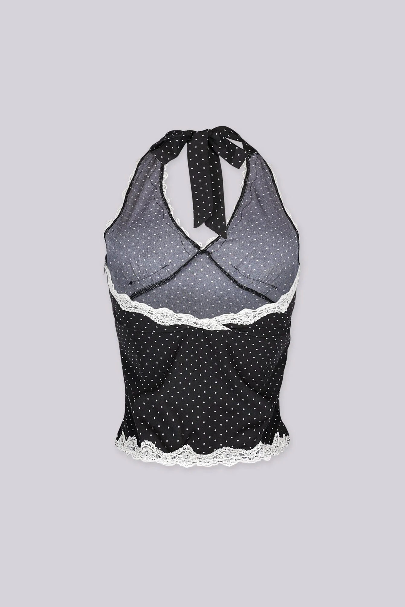 Dottie Lace Halter Cami Top - Image 6