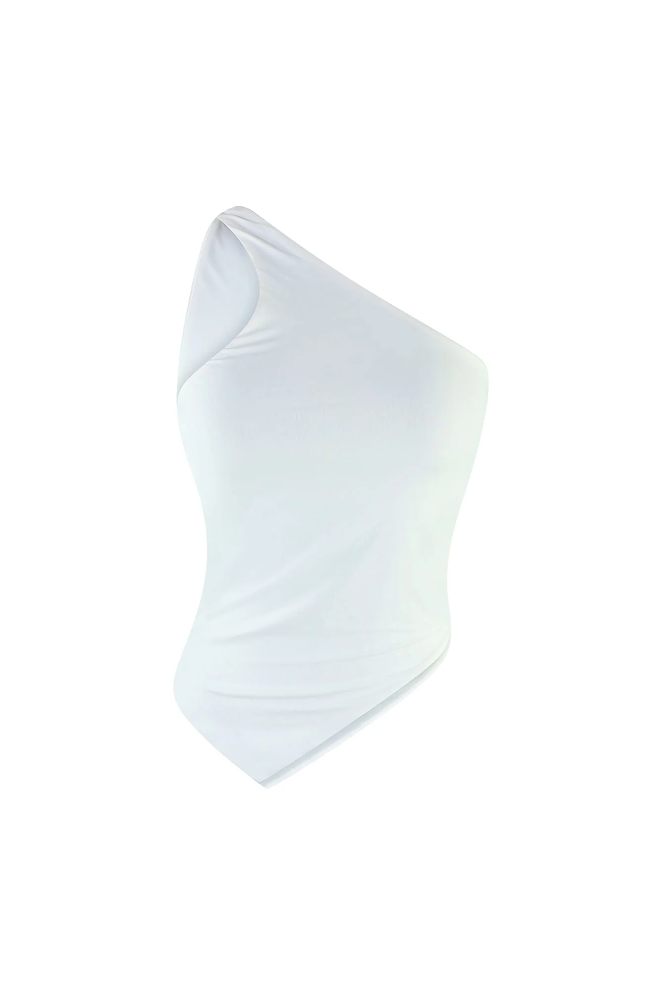 Double Life One Shoulder Asymmetrical Top - Image 3