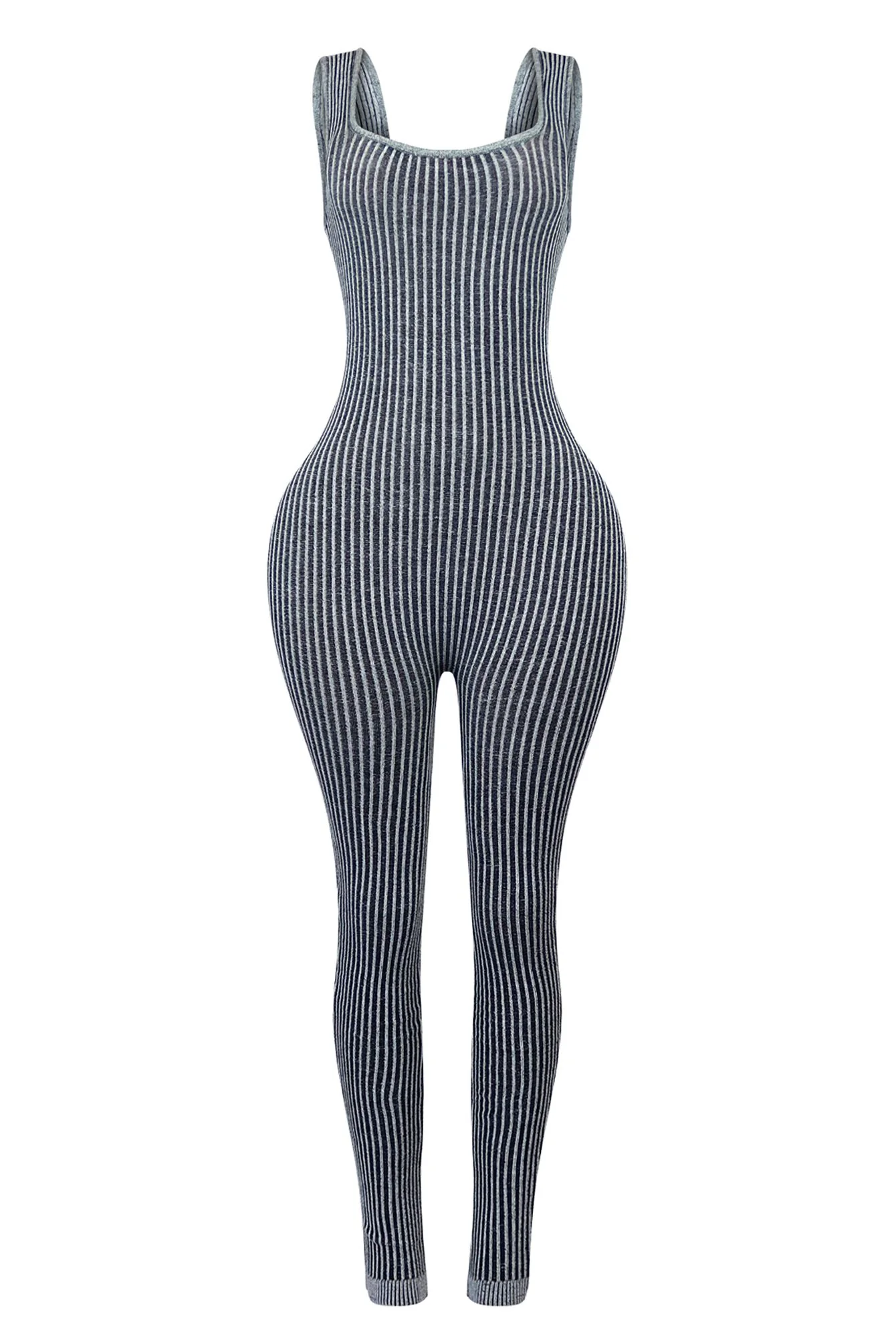 Eastside Two Tone Back Lace Up Jumpsuit - Image 3