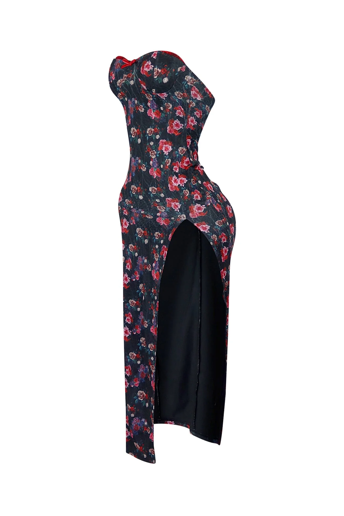 Easy On Me Floral Print Maxi Dress - Image 4