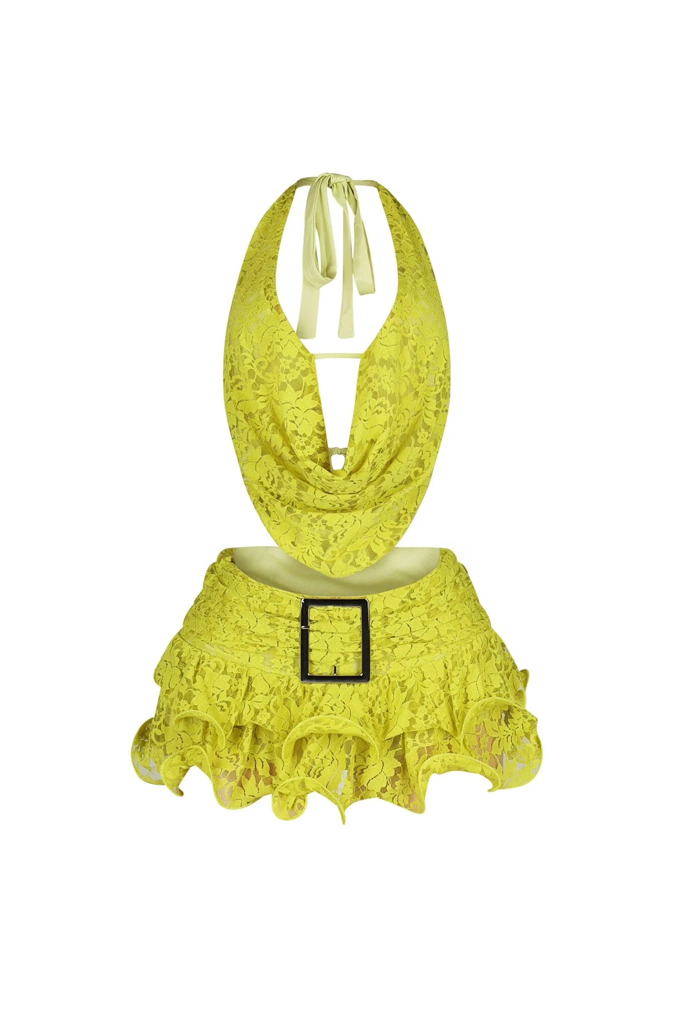 Elowen Lace Halter Top & Skort SET - Image 7