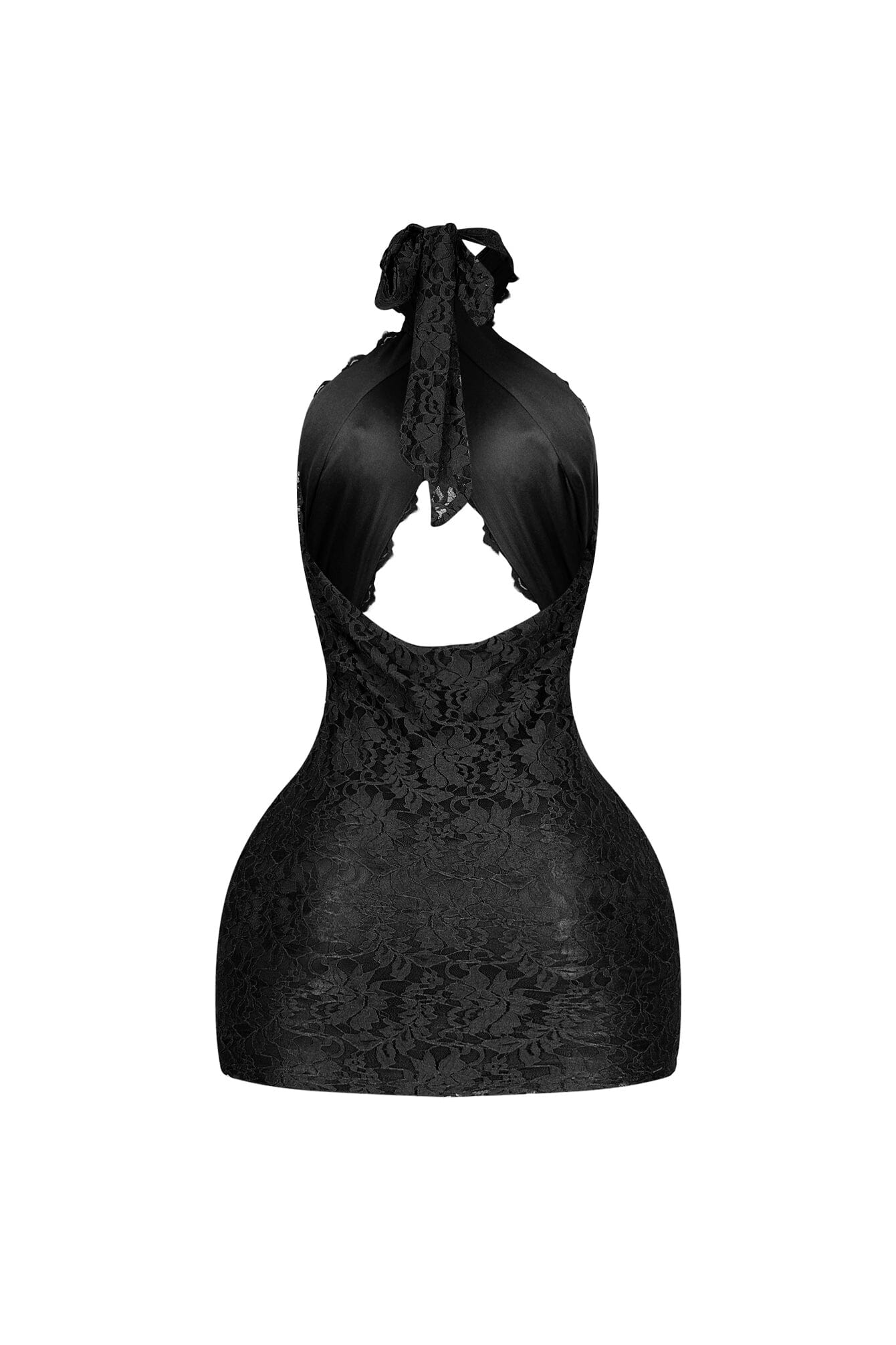 Esmee Cross Halter Neck Mini Dress - Image 10