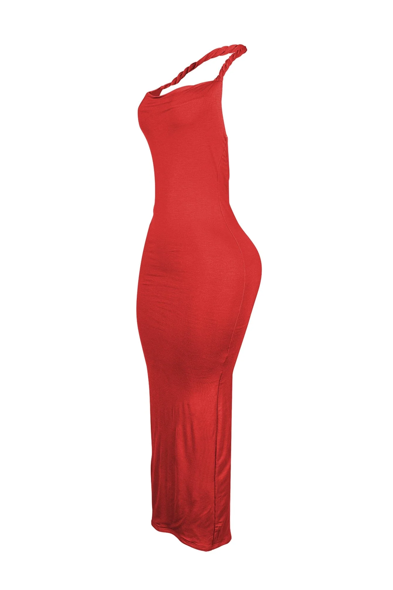 Evelynn Twisted Halter Multi Way Maxi Dress - Image 11