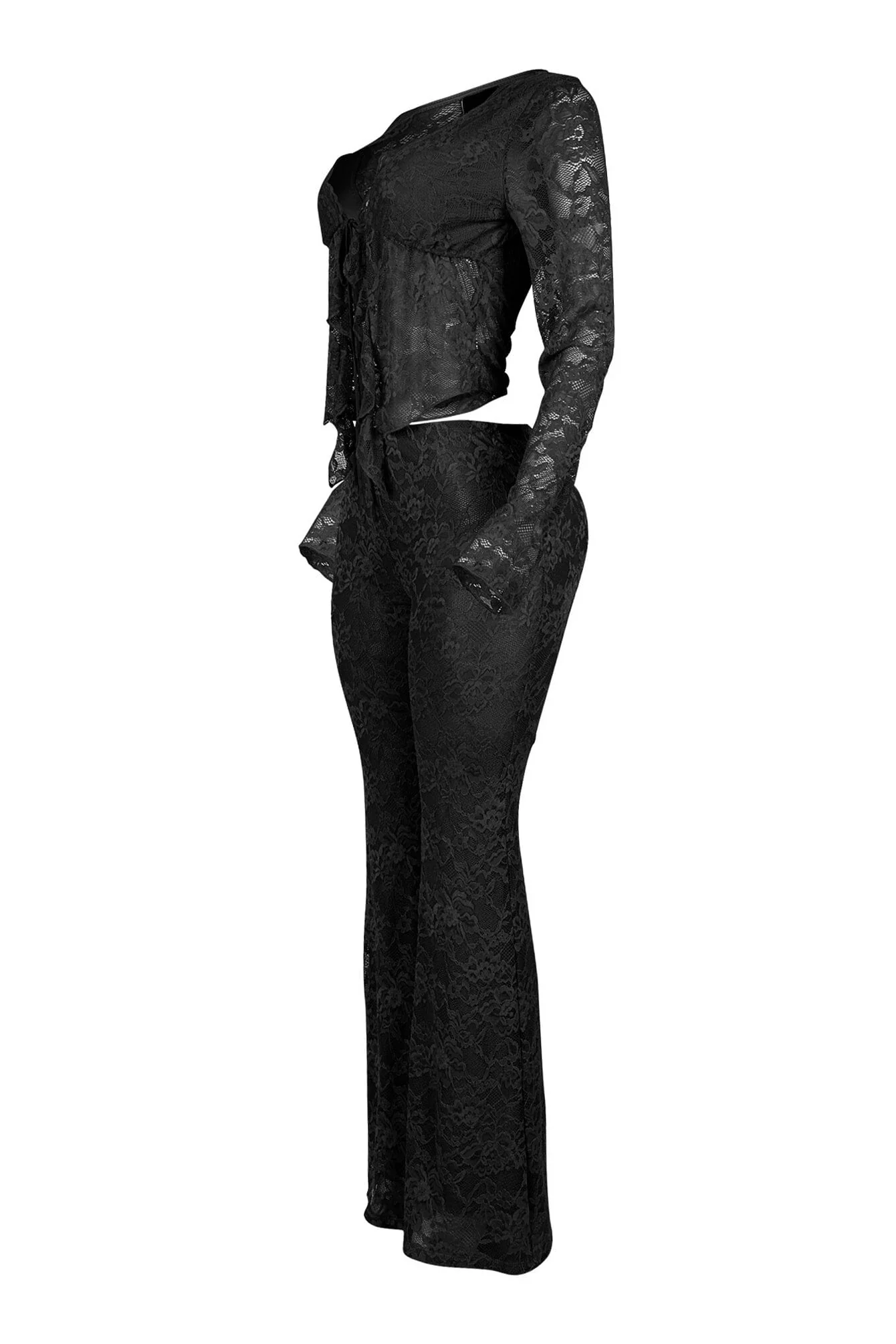 Everly Lace Top & Wide Pants SET - Image 14
