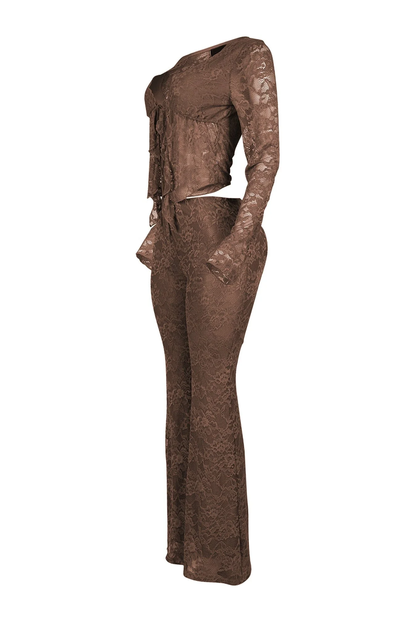 Everly Lace Top & Wide Pants SET - Image 16