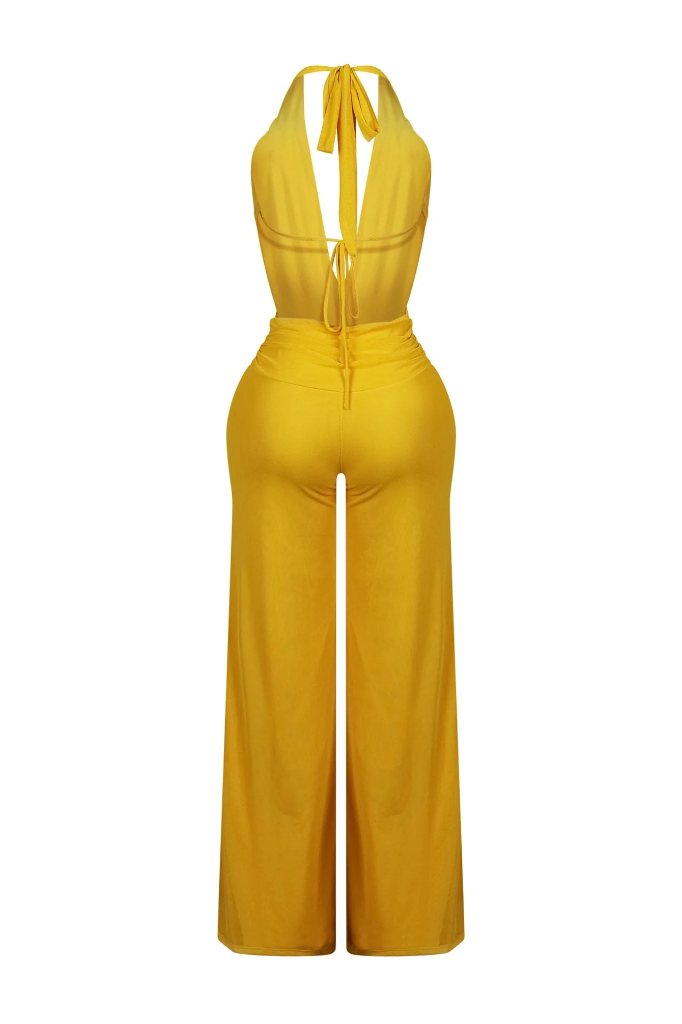 Evie Mesh Cowl Neck Jumpsuit - Image 15