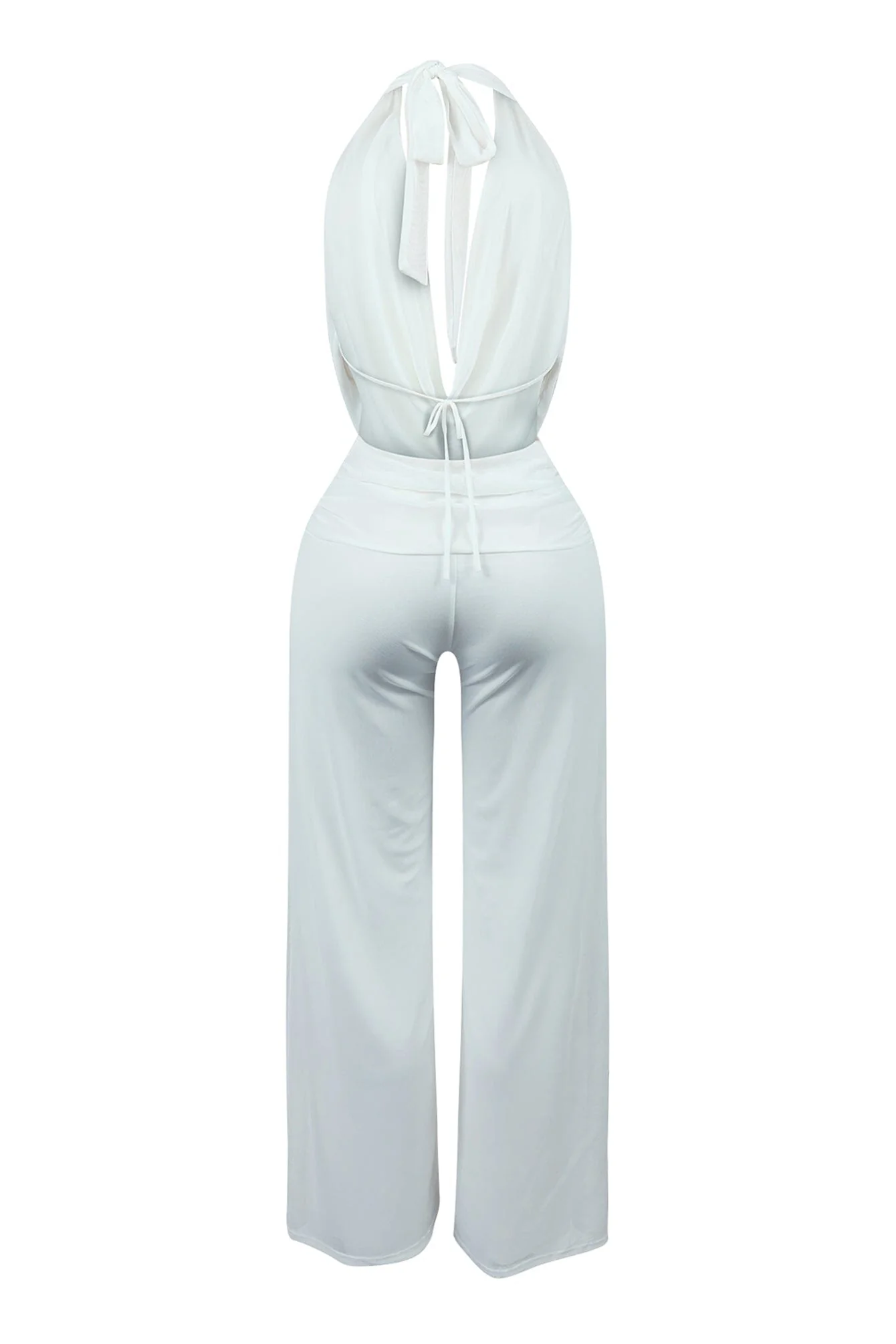 Evie Mesh Cowl Neck Jumpsuit - Image 18