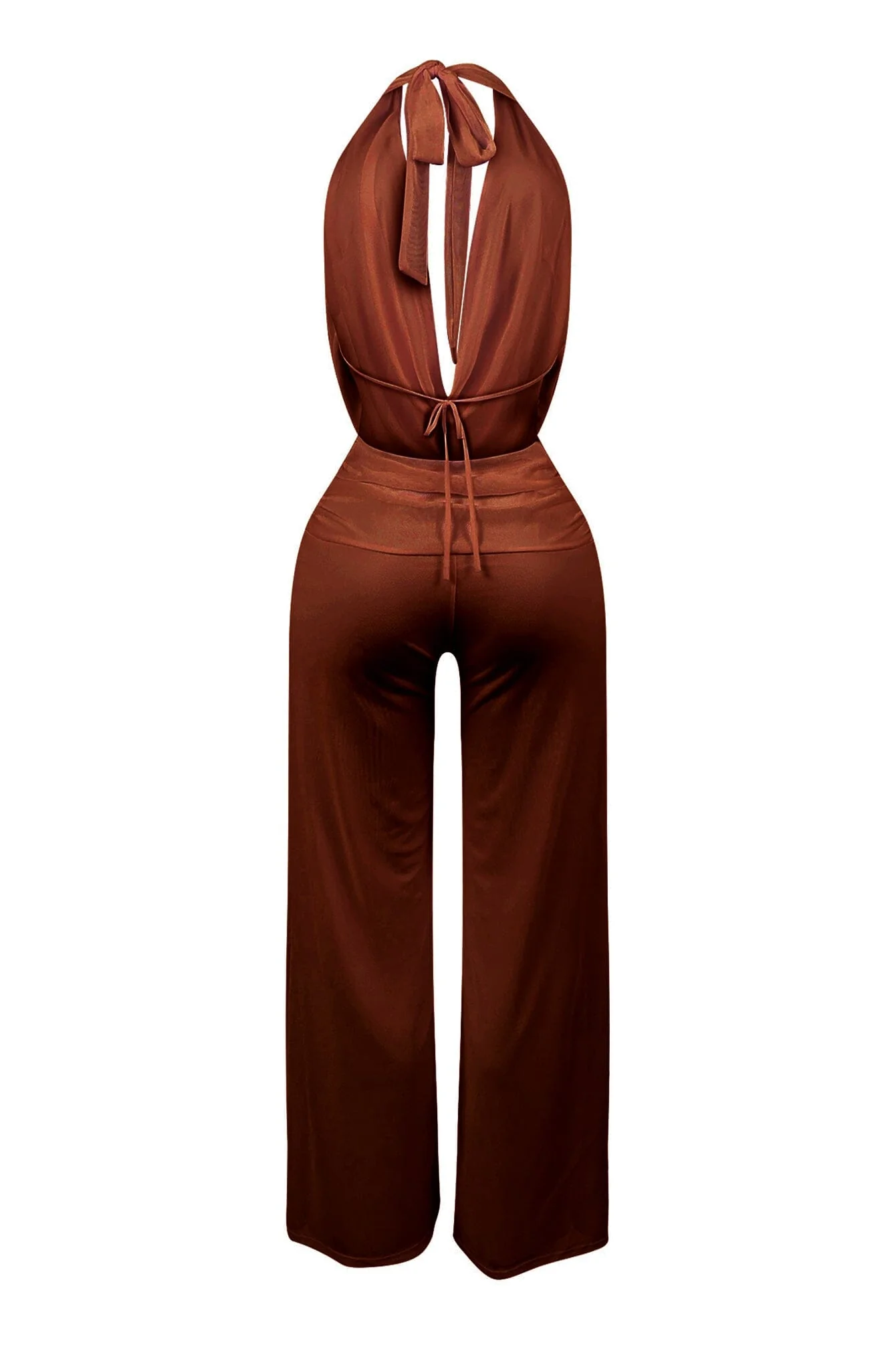 Evie Mesh Cowl Neck Jumpsuit - Image 20