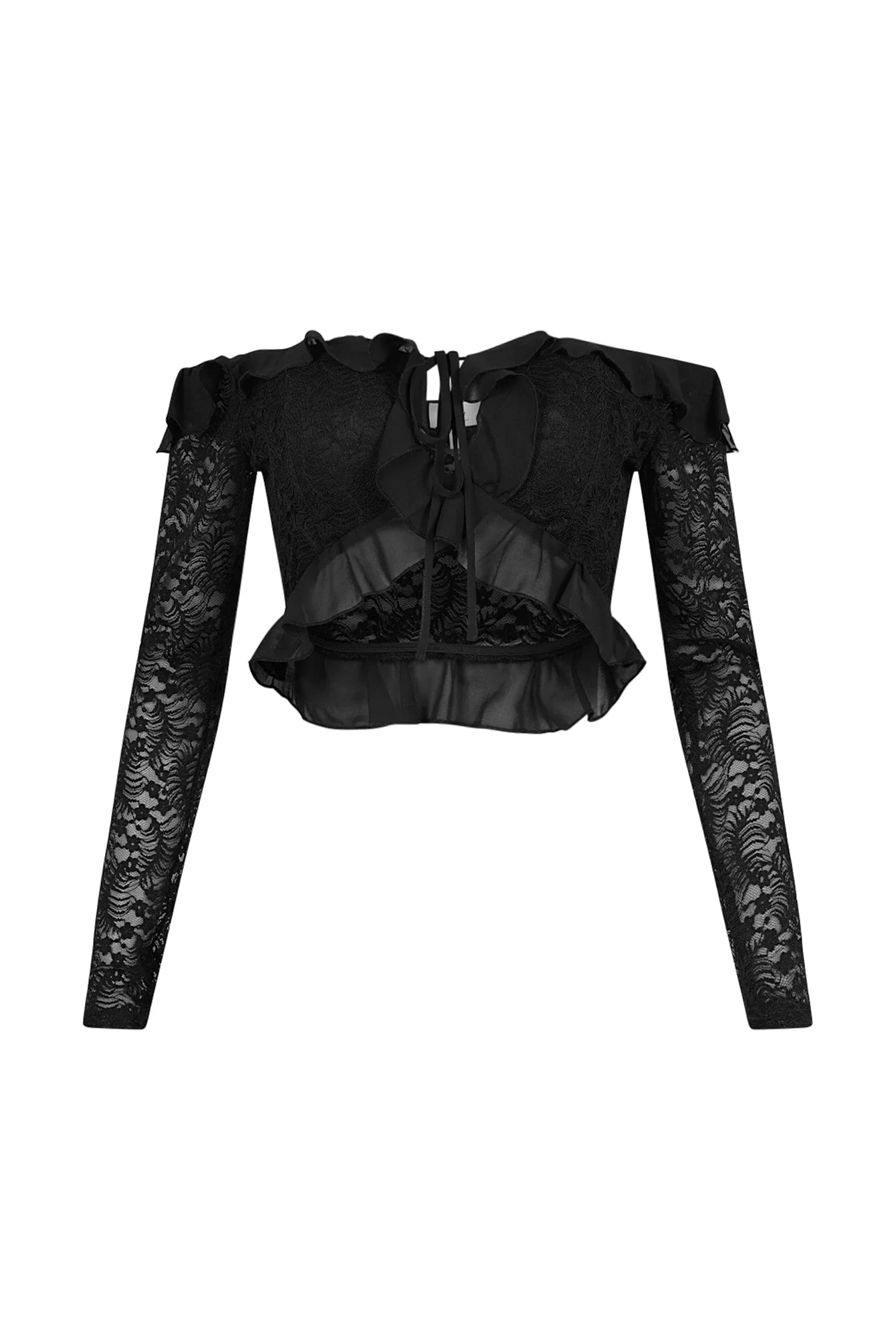 Ezra Off Shoulder Lace Top - Image 3