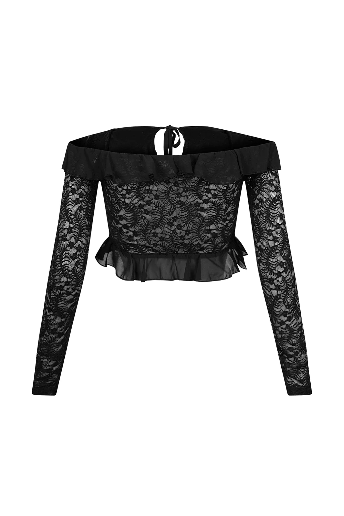 Ezra Off Shoulder Lace Top - Image 5