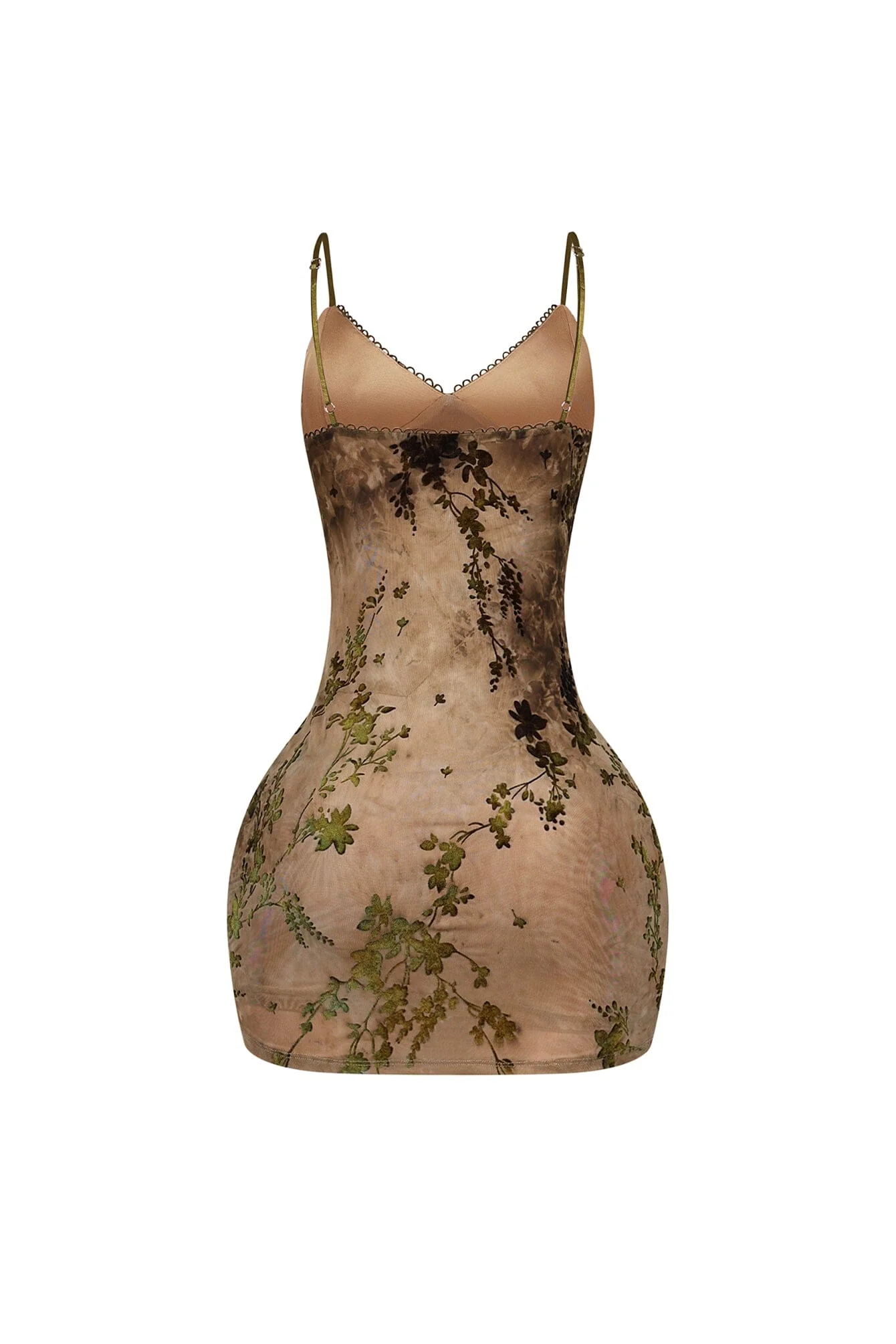 Faded Flora Burnout Cami Mini Dress - Image 5