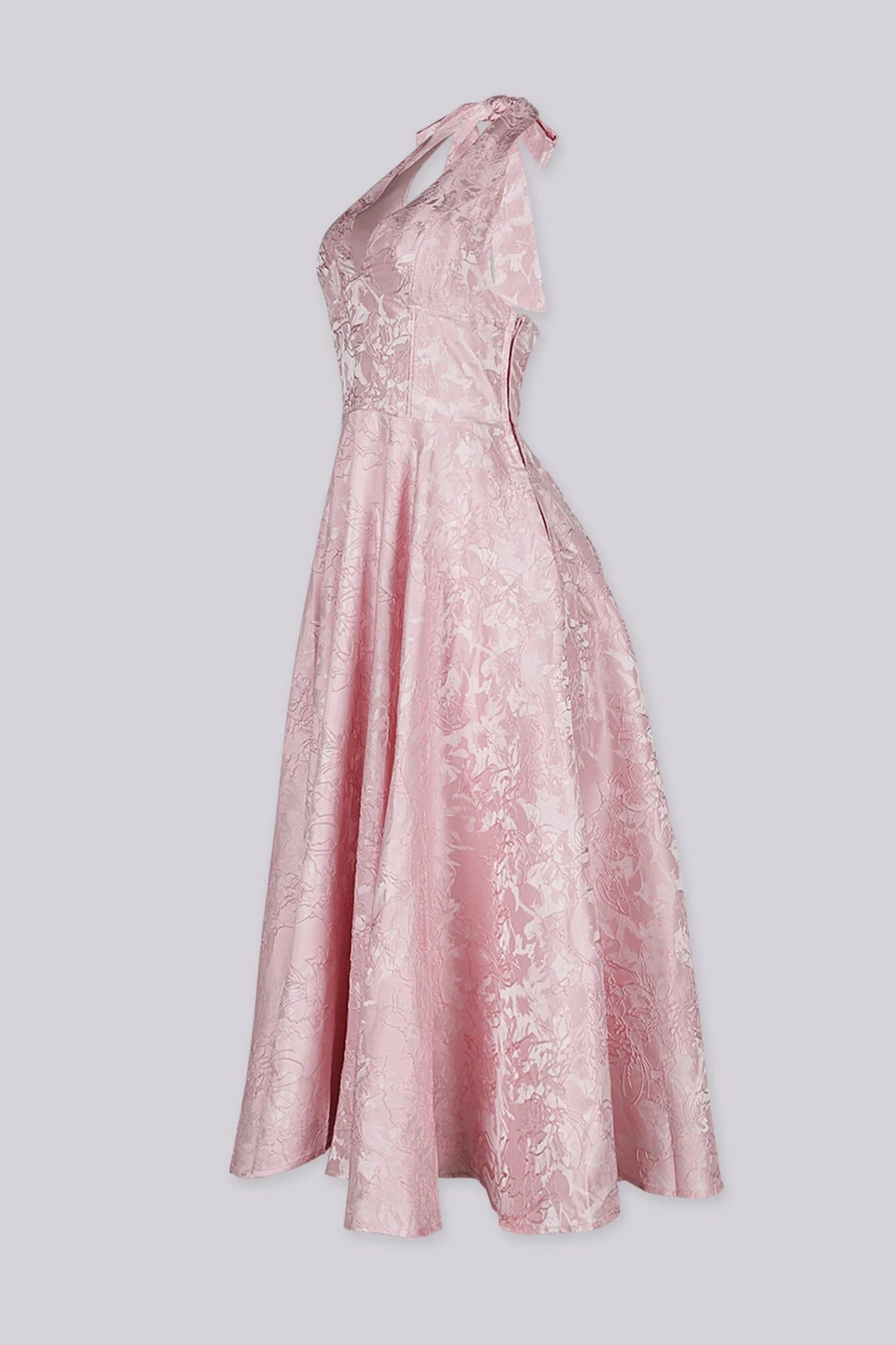 Fairy Tale Halter Neck Midi Dress - Image 4