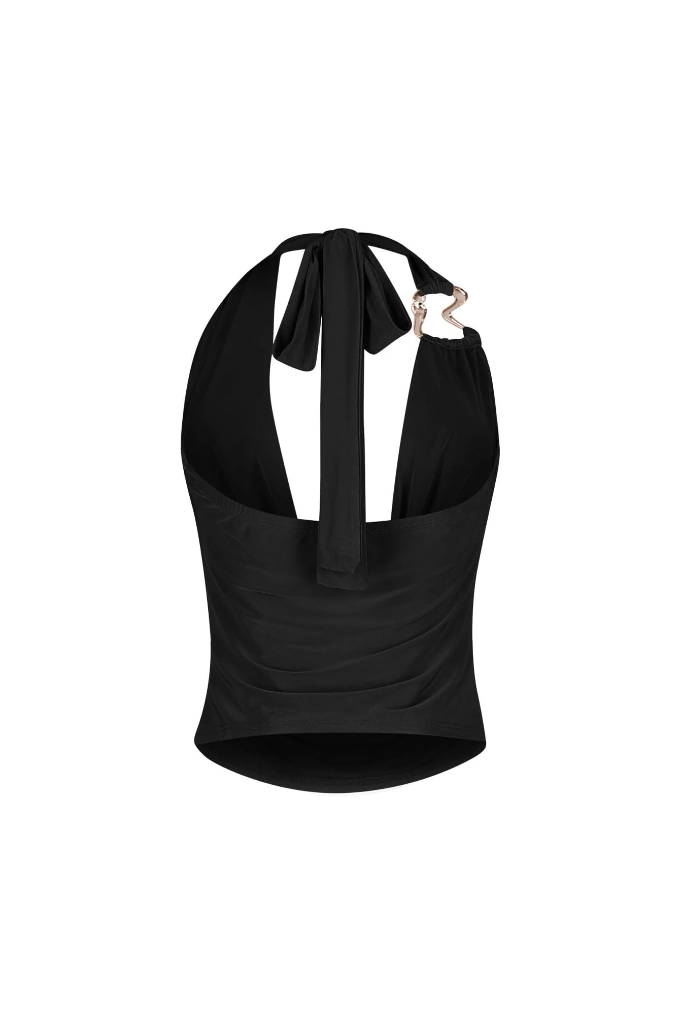 Femme Mad Cowl Neck Tie Top - Image 9