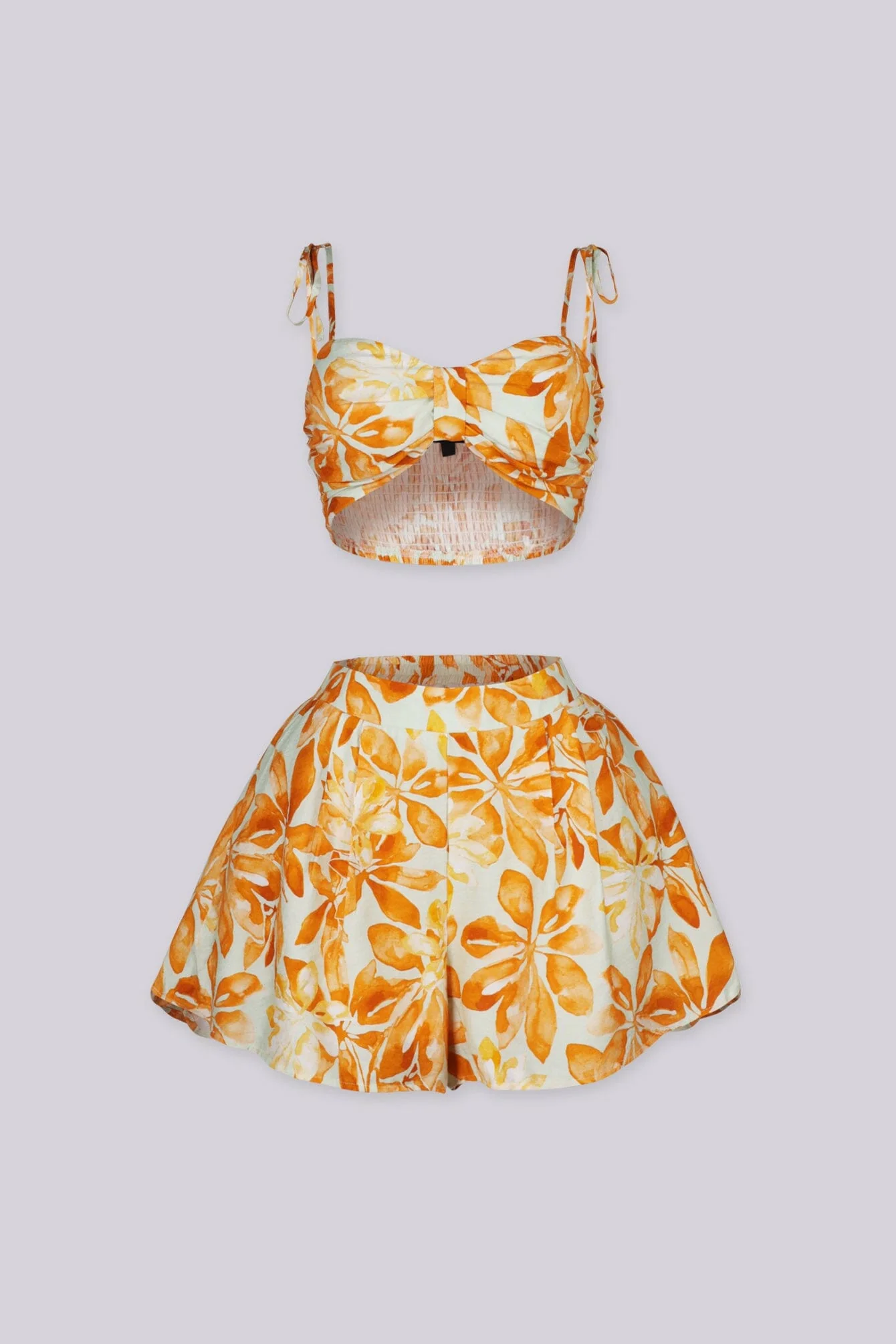 Fiona Tropical Bra top & Shorts SET - Image 4