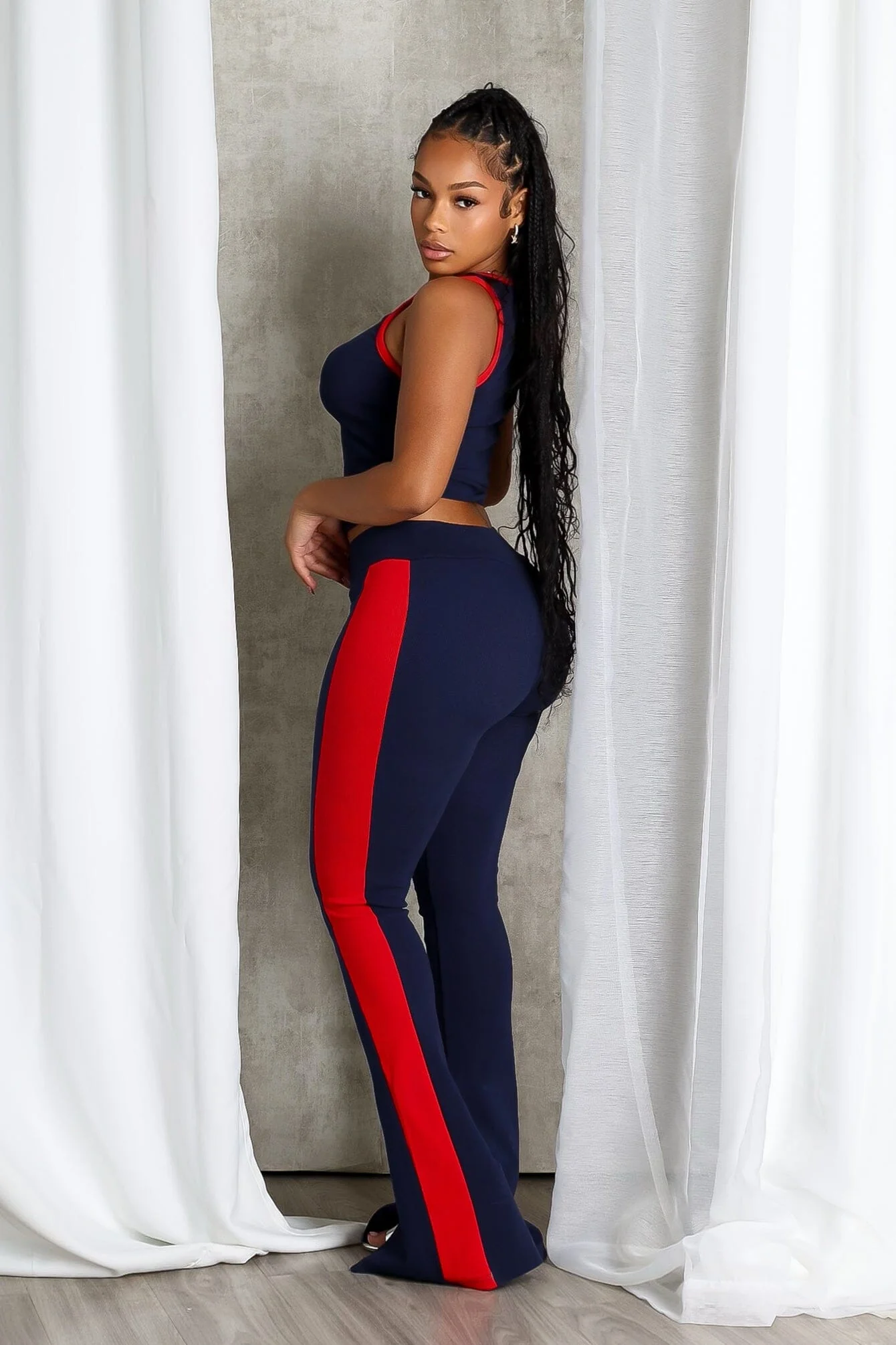 Firework Nights USA Flag Tank Top & Pants SET - Image 2