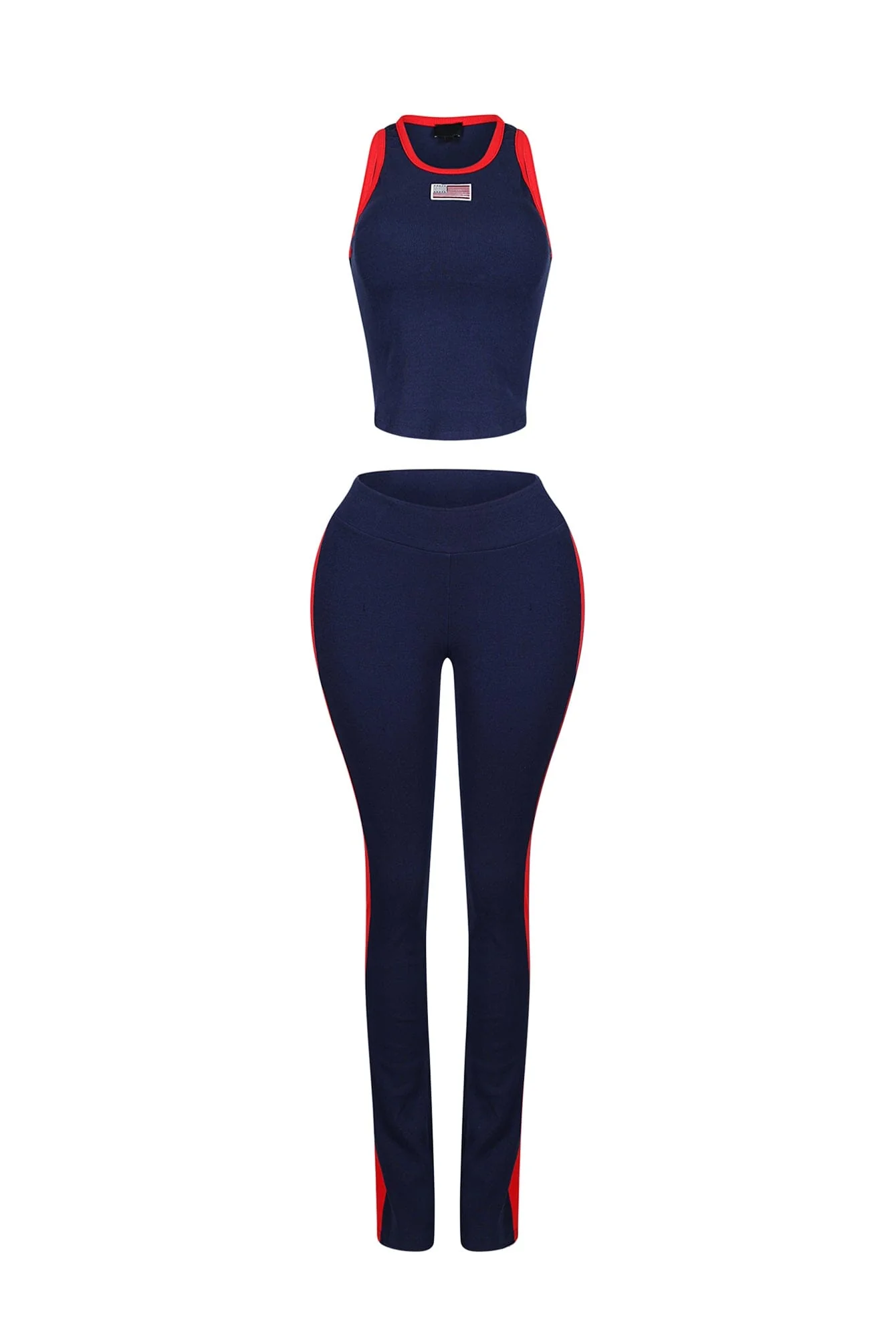 Firework Nights USA Flag Tank Top & Pants SET - Image 3