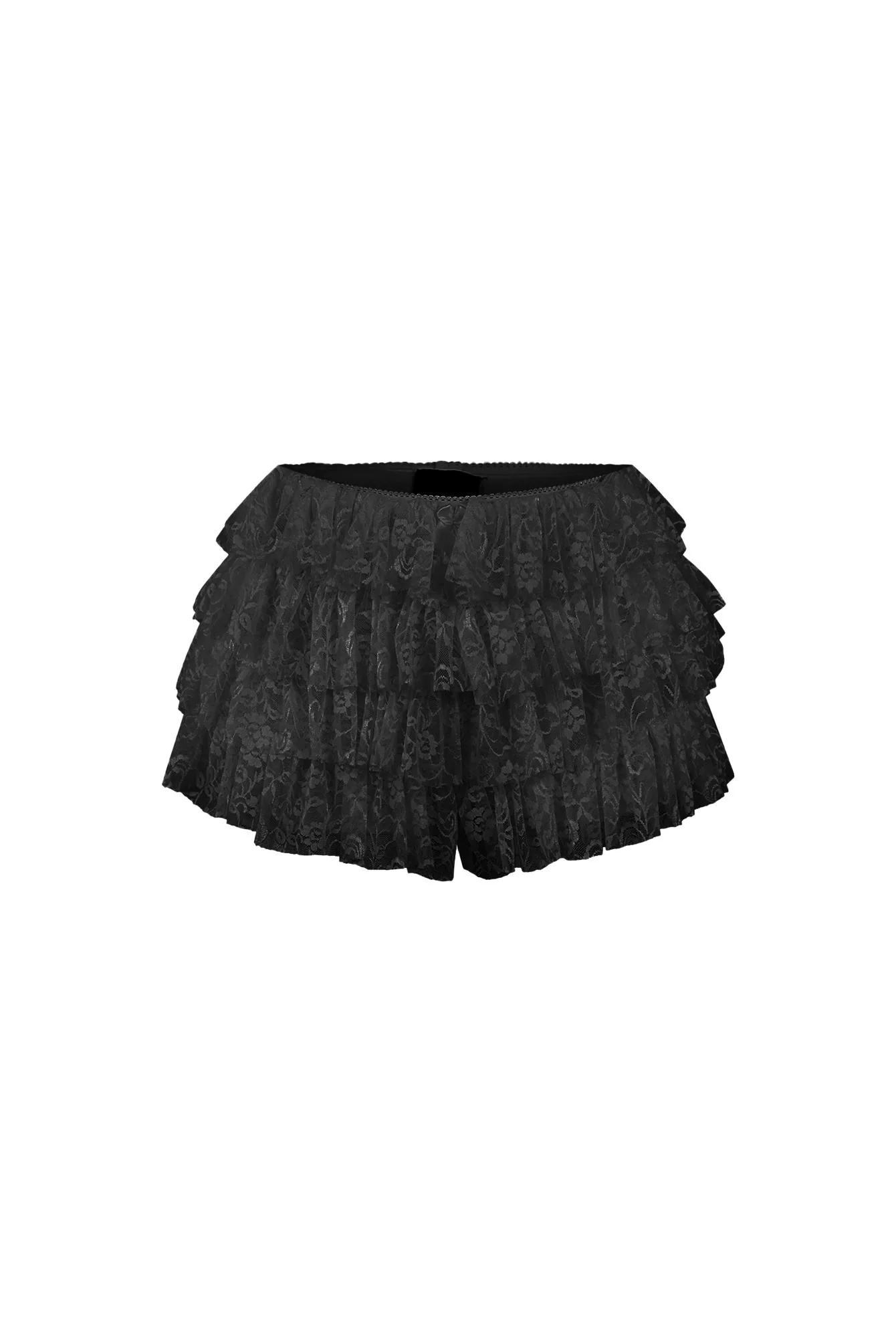 First Date Ruffled Layered Lace Skort - Image 8