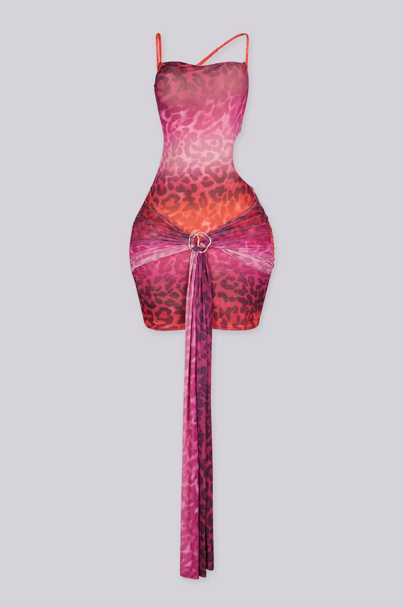 Flamingo Wild Tank Mini Dress