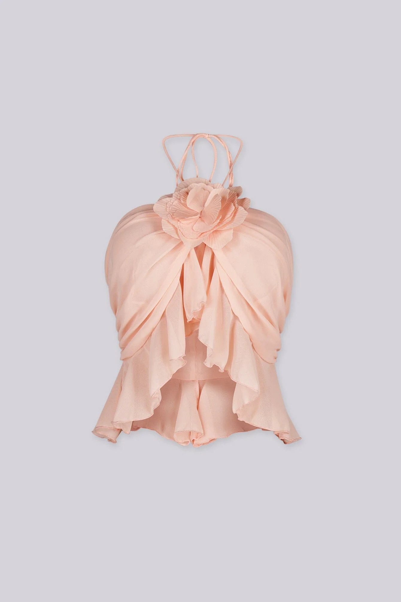 Fleur Muse Chiffon Halter Top - Image 3