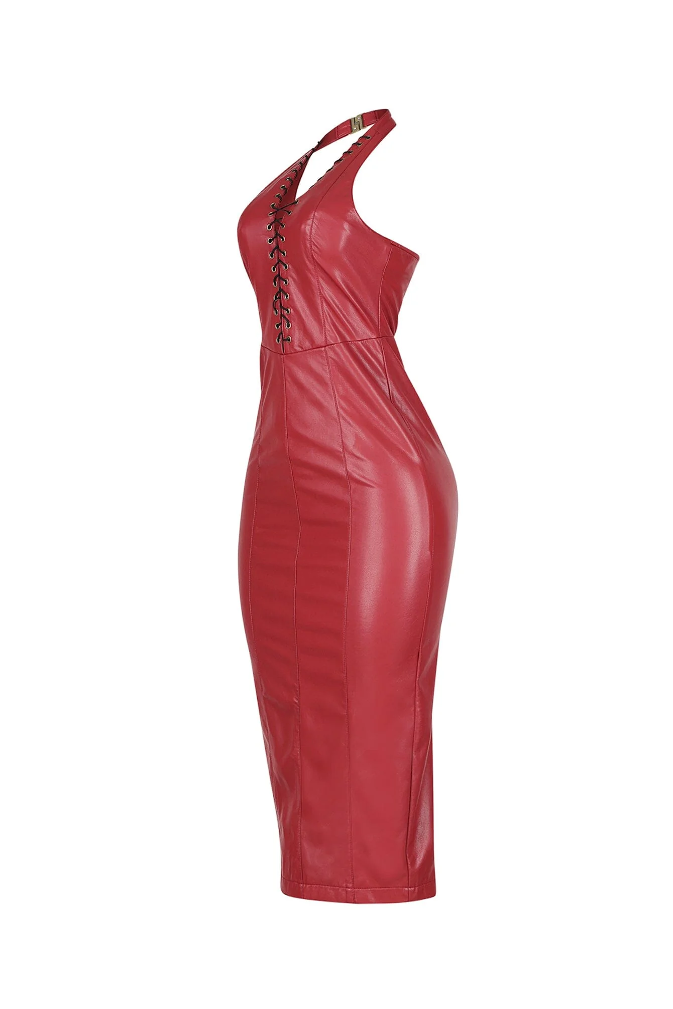 Flex Your Leather Dress - Image 9