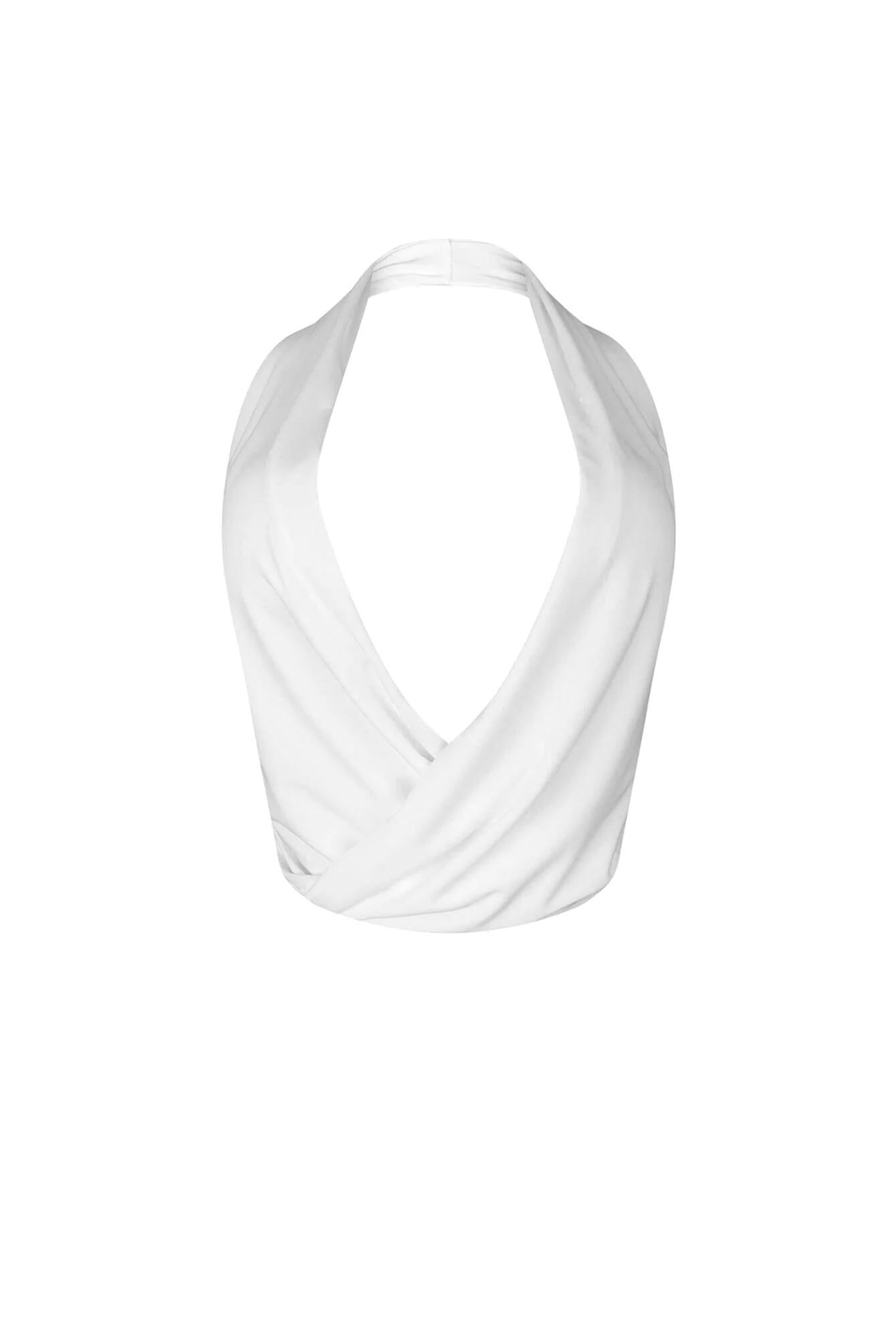 Francis Cowl Neck Back Tie Top - Image 8