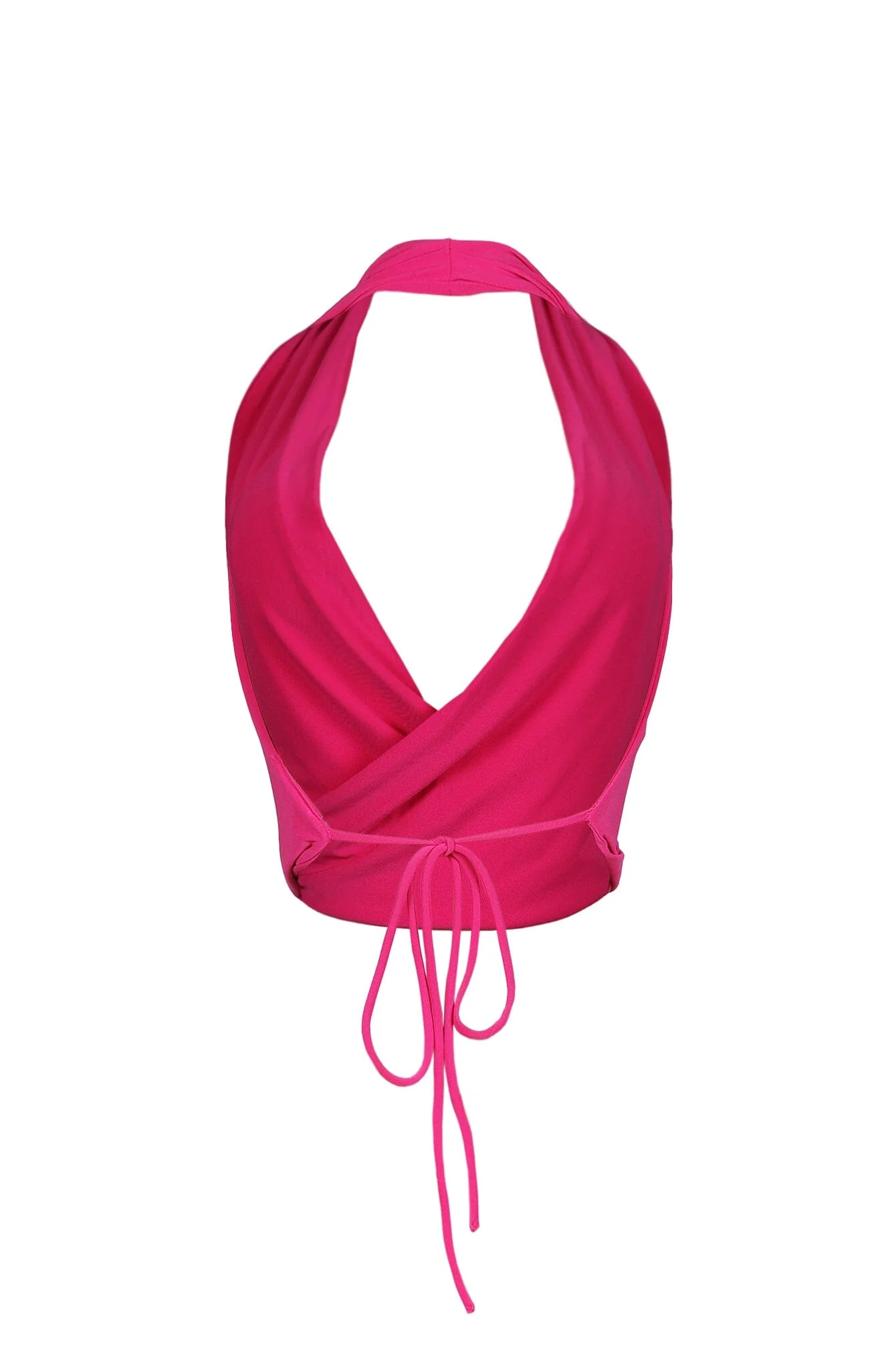 Francis Cowl Neck Back Tie Top - Image 9